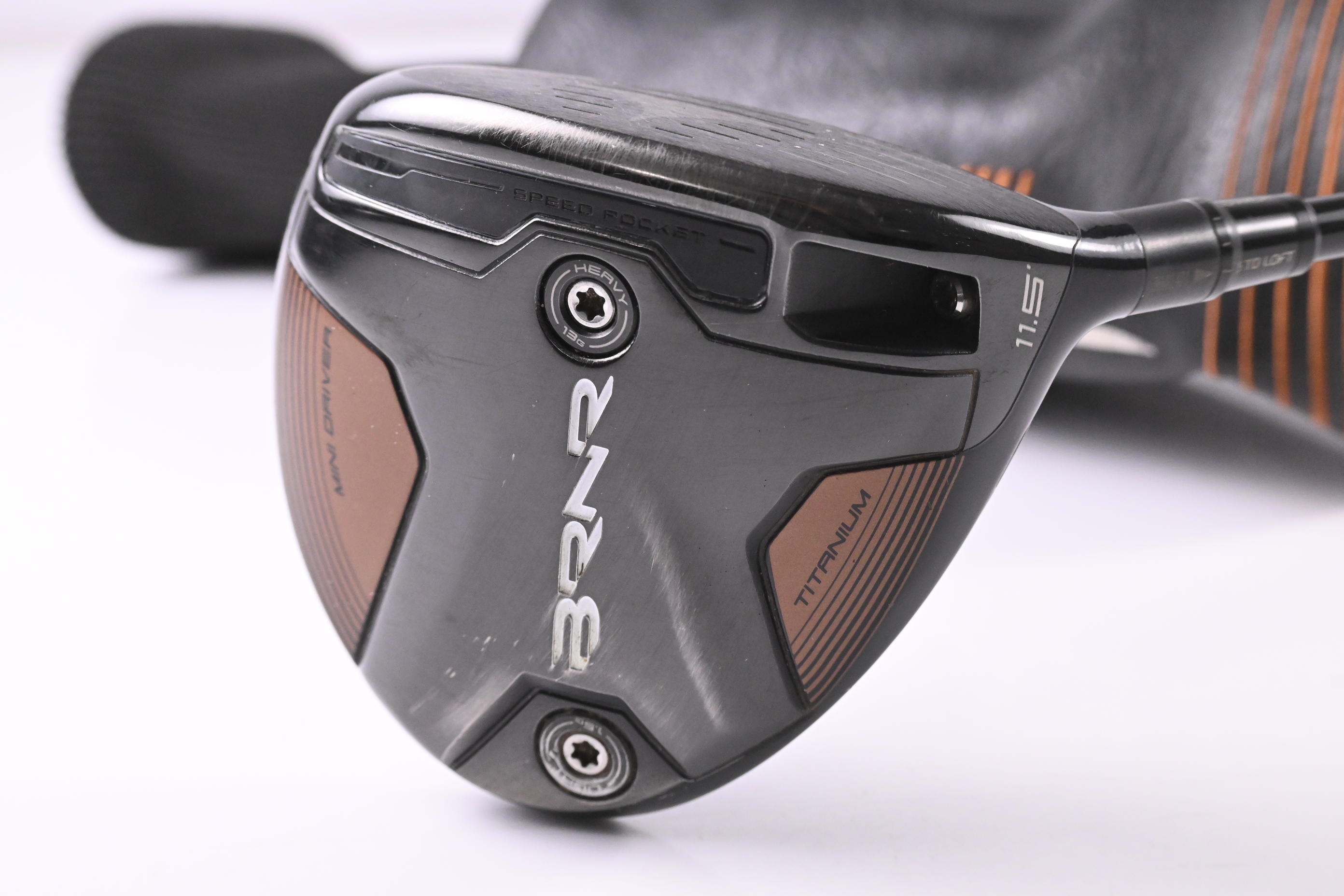 Taylormade BRNR Copper Mini Driver / 11.5 Degree / Regular Flex UST Proforce 65