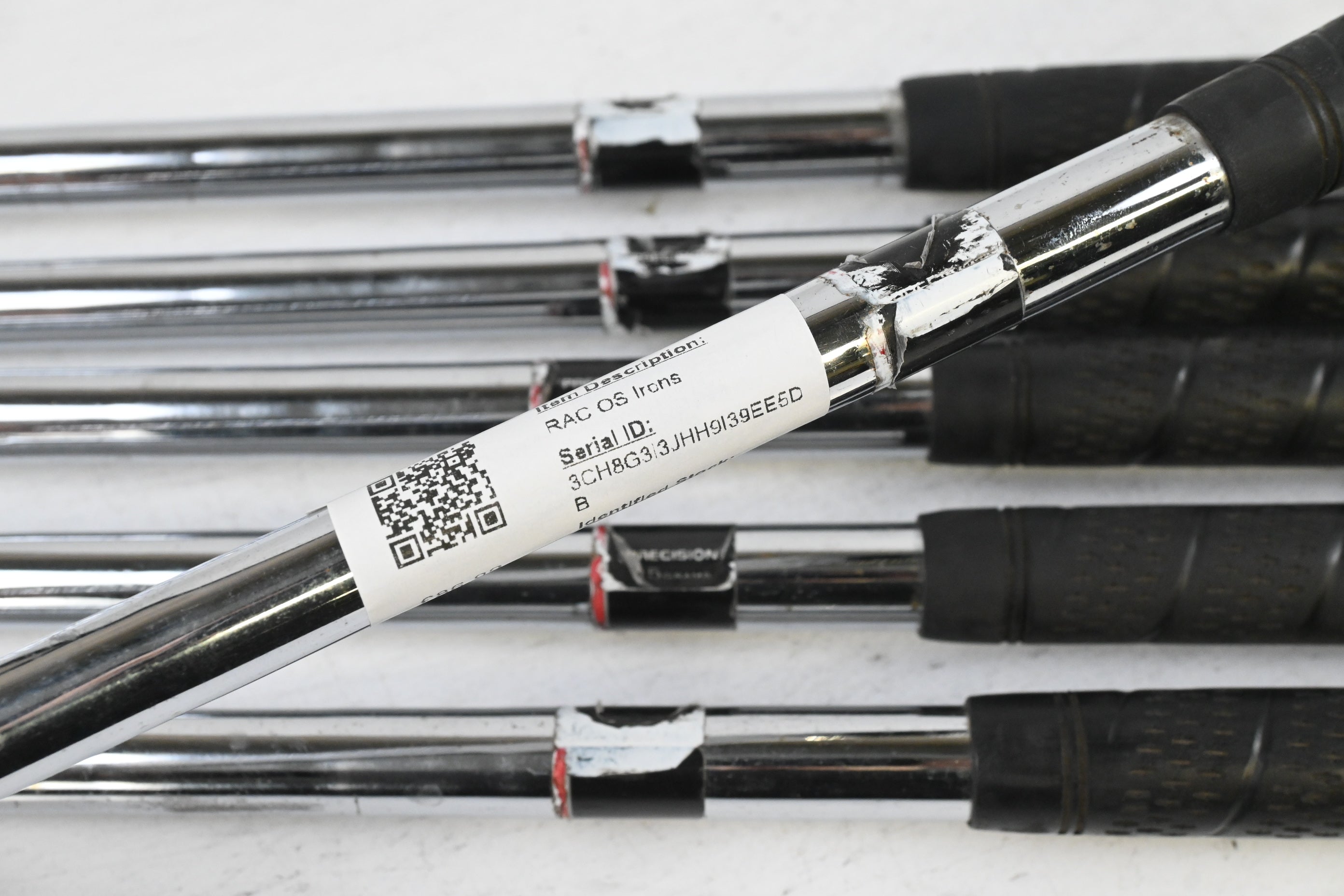Taylormade RAC OS Irons / 5-PW / Stiff Flex Light Metal Shafts