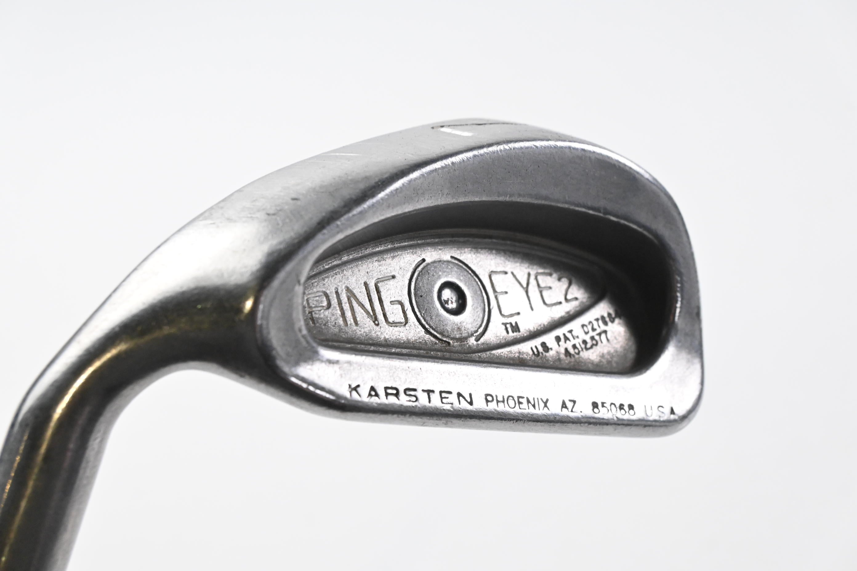 Left Hand Ping Eye 2 #7 Iron / Black Dot / Stiff Flex Ping Karsten ZZ Lite Shaft