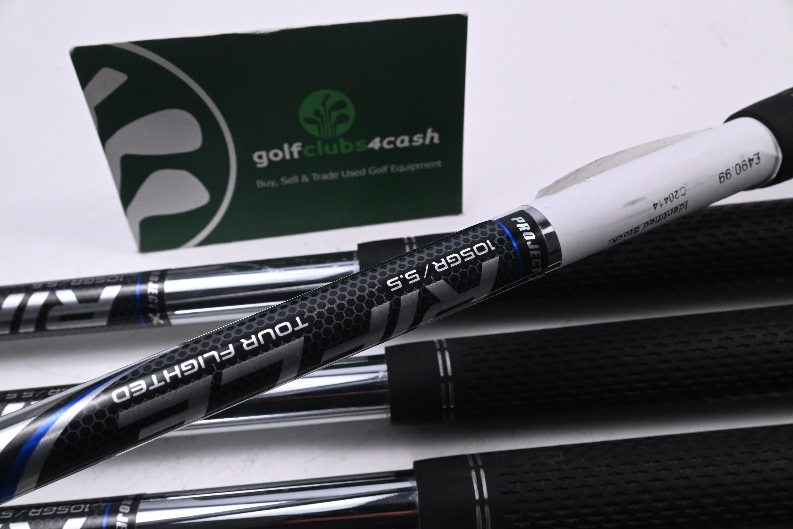 Callaway Rogue ST Pro Irons / 4-PW+AW / Regular+ Flex Rifle Tour Flighted 105