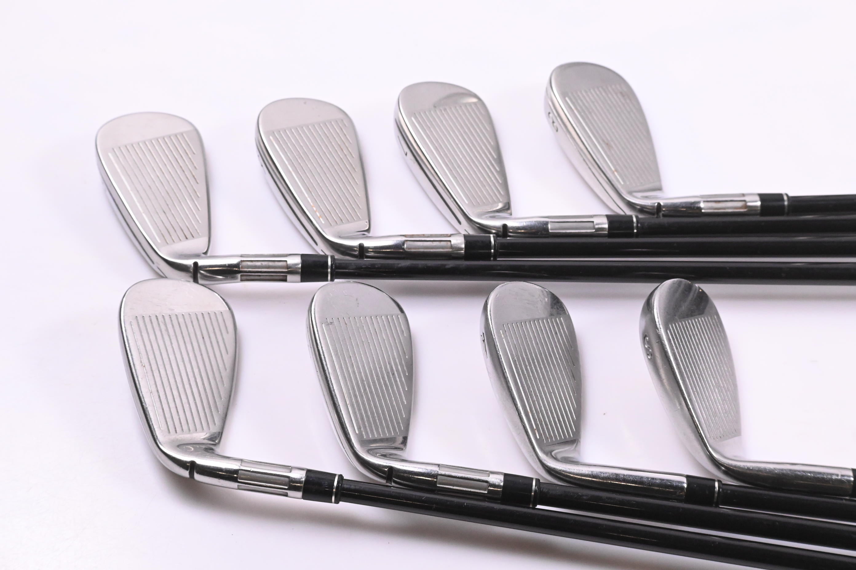 Taylormade M6 Irons / 5-PW+GW+SW / Regular Flex Fujikura Atmos Orange 6