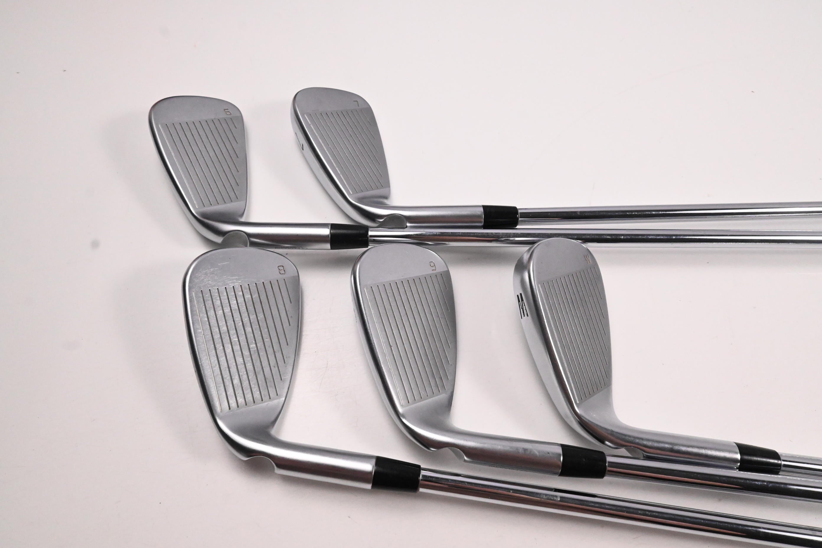 Ping G440 Irons / 6-PW / Blue Dot / Regular Flex Ping AWT 3.0 Shafts
