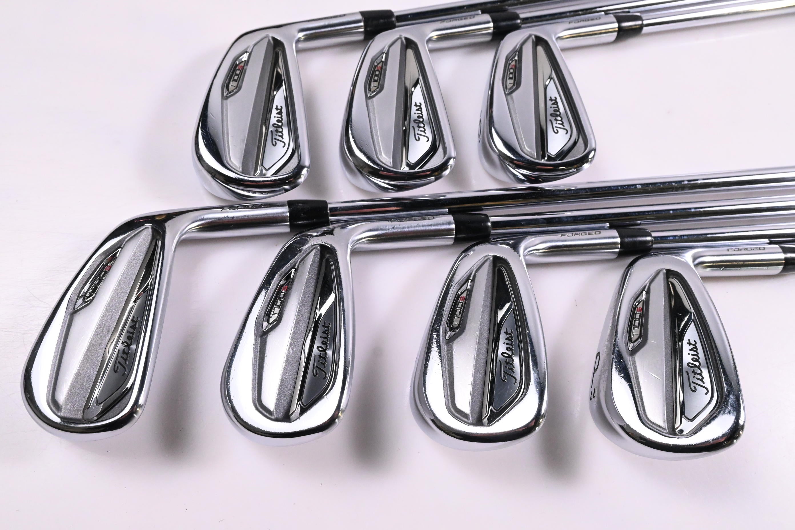 Titleist T100 S 2019 Irons / 4-PW / Stiff Flex Project X LZ 120 Shafts
