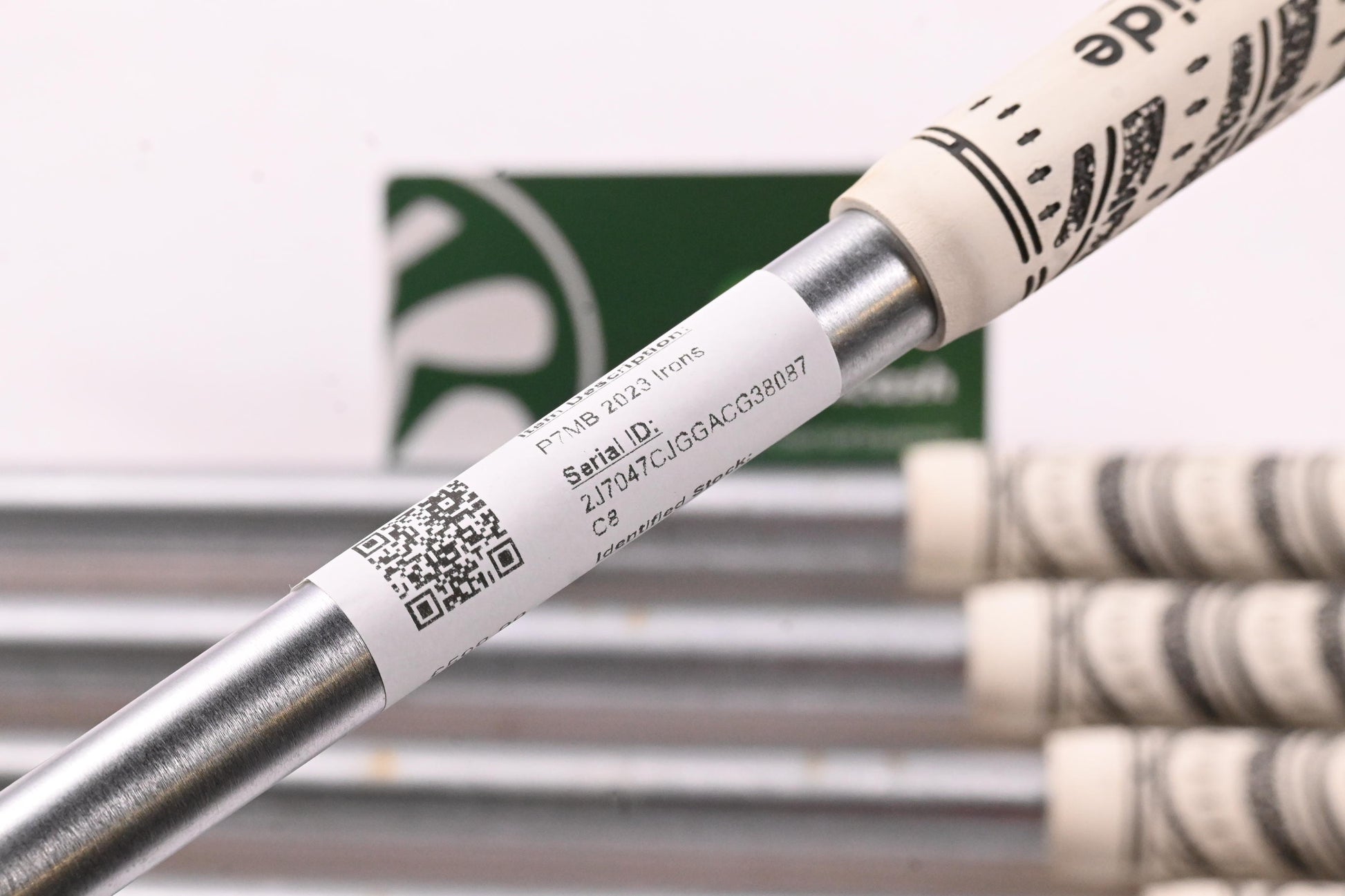 Taylormade P7MB 2023 Irons / 4-PW / Stiff Flex Shafts / No Shaft Bands