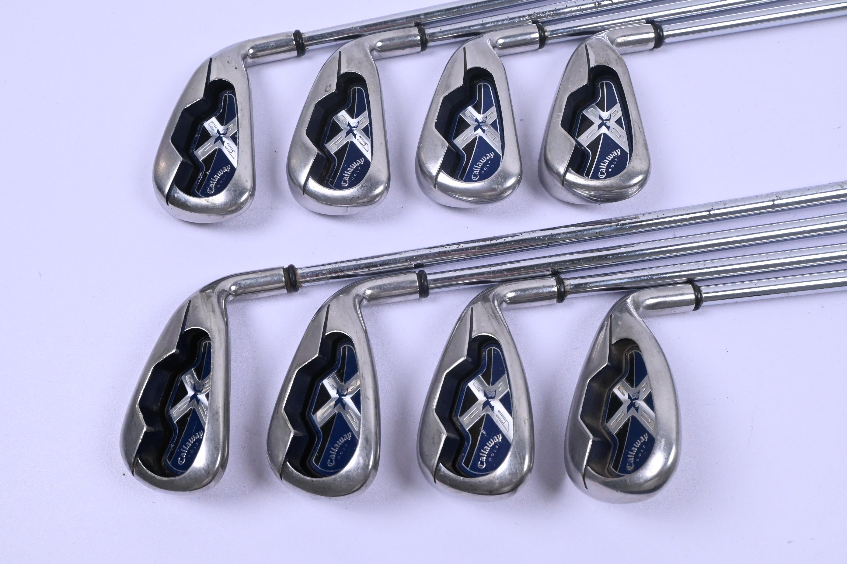 Callaway X-18 Irons / 3-9i+SW / Uniflex Callaway X18 Steel Shaft