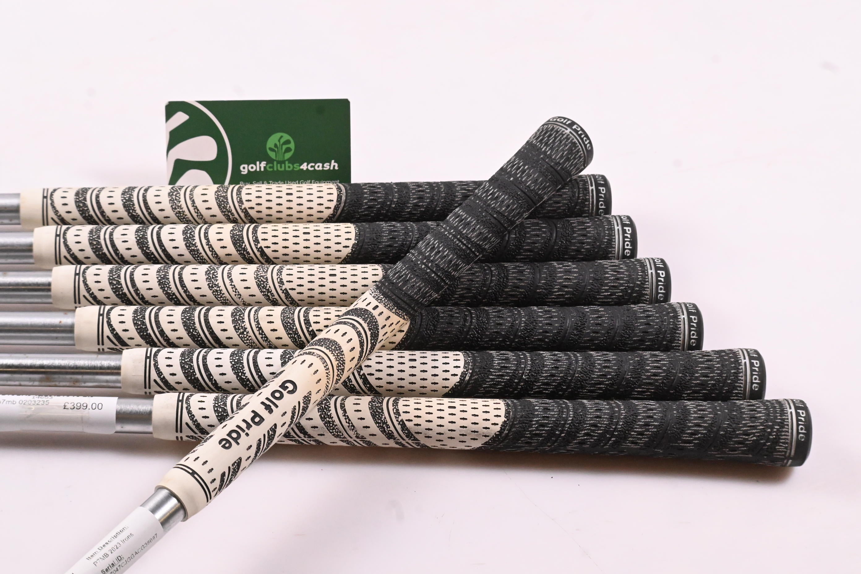 Taylormade P7MB 2023 Irons / 4-PW / Stiff Flex Shafts / No Shaft Bands