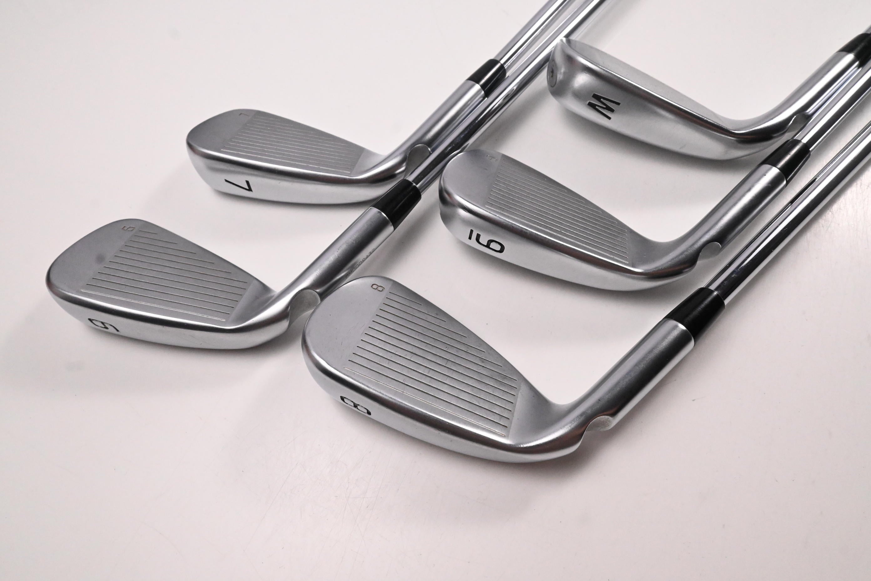 Ping G440 Irons / 6-PW / Blue Dot / Regular Flex Ping AWT 3.0 Shafts