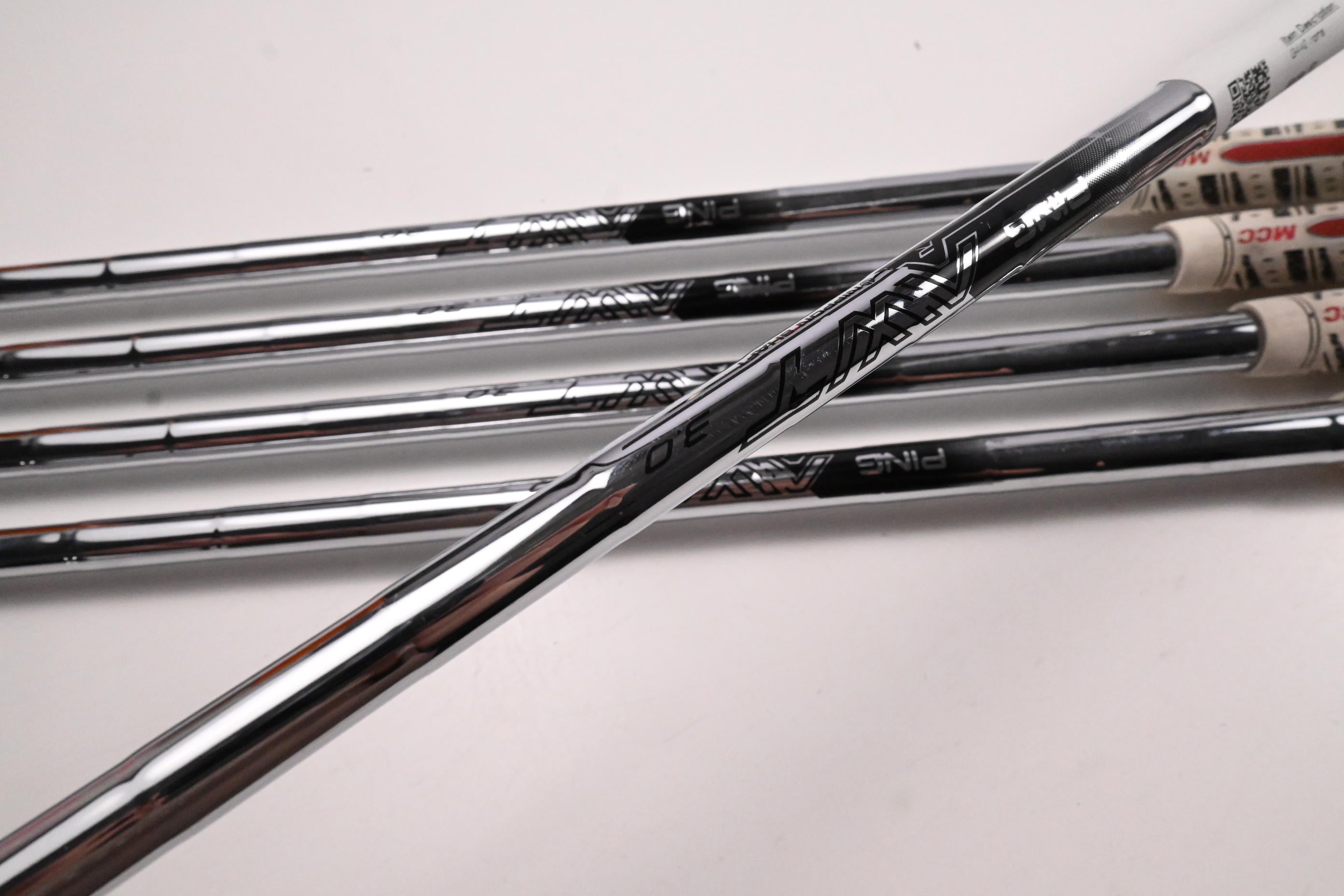 Ping G440 Irons / 6-PW / Blue Dot / Regular Flex Ping AWT 3.0 Shafts