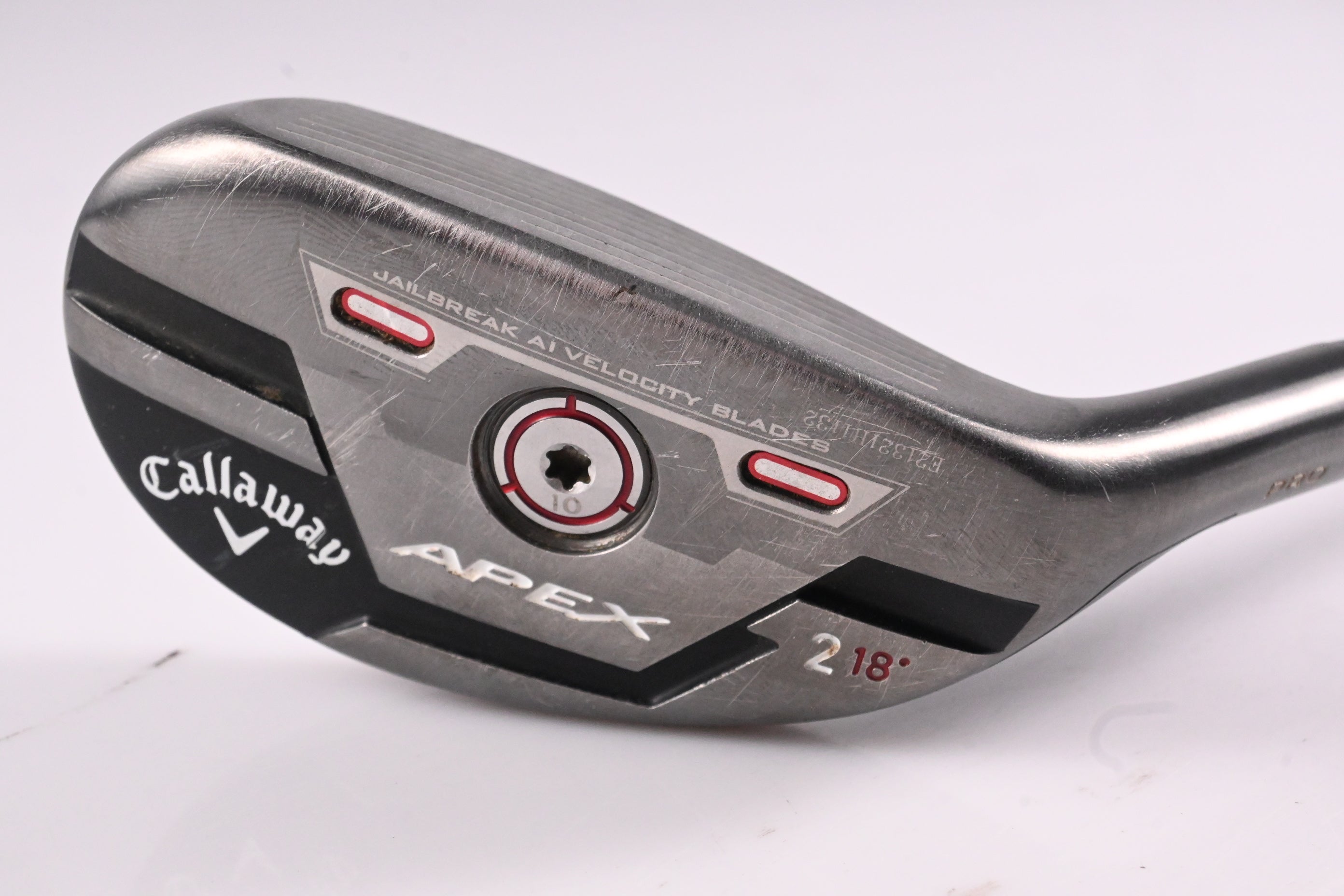 Callaway Apex Pro 21 #2 Hybrid / 18 Degree / X-Flex MMT 80 Shaft