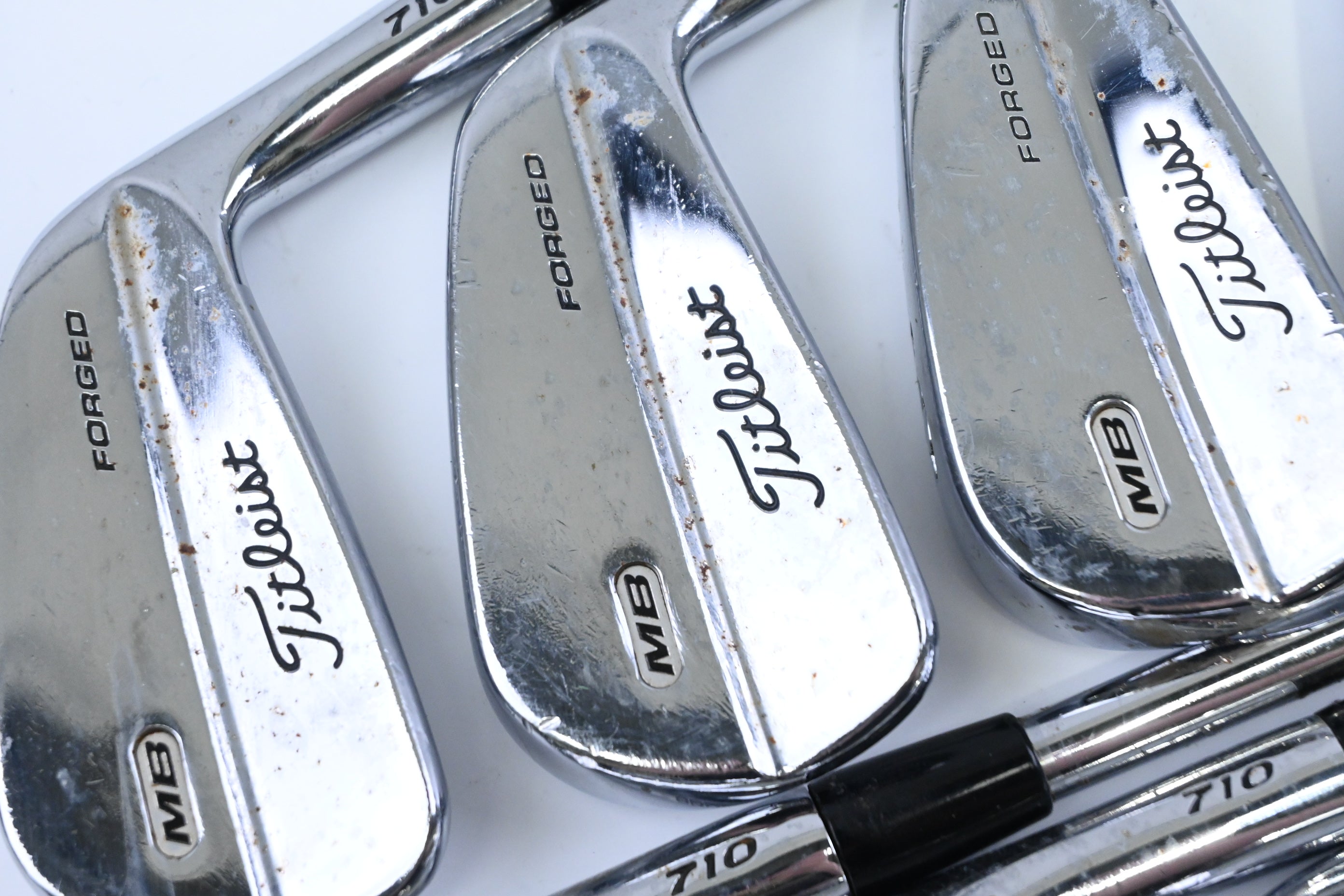 Titleist MB 710 Irons / 3-PW / Stiff Flex Project X Rifle Shafts