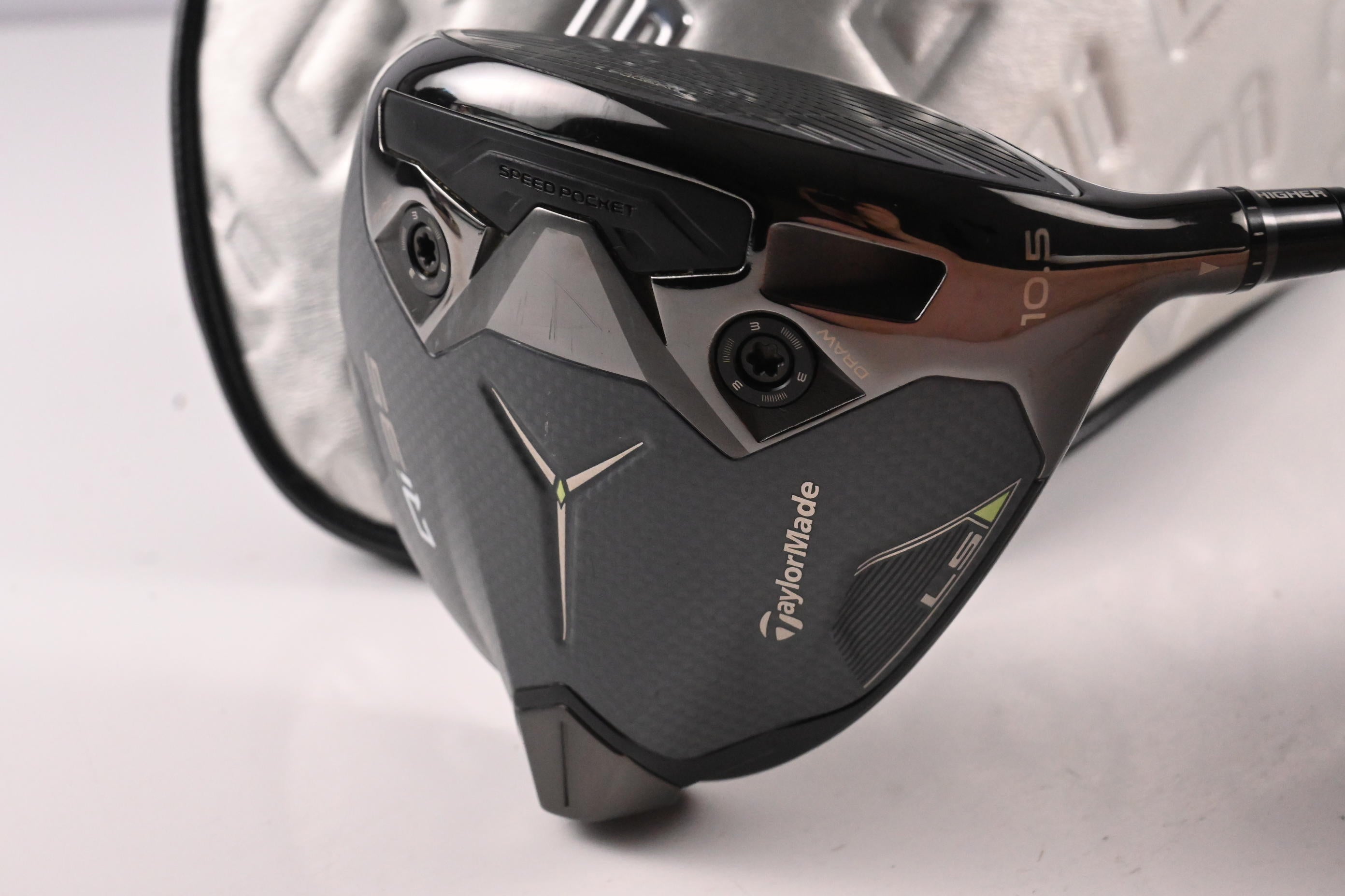 Taylormade Qi35 LS Driver / 10.5 Degree / X-Flex Tensei AV Raw Blue 65 Shaft
