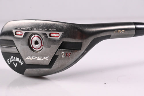 Callaway Apex Pro 21 #2 Hybrid / 18 Degree / X-Flex MMT 80 Shaft