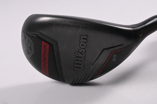 Wilson Dynapwr 2023 #4 Hybrid / 22 Degree / Regular Flex HZRDUS Smoke Red 70