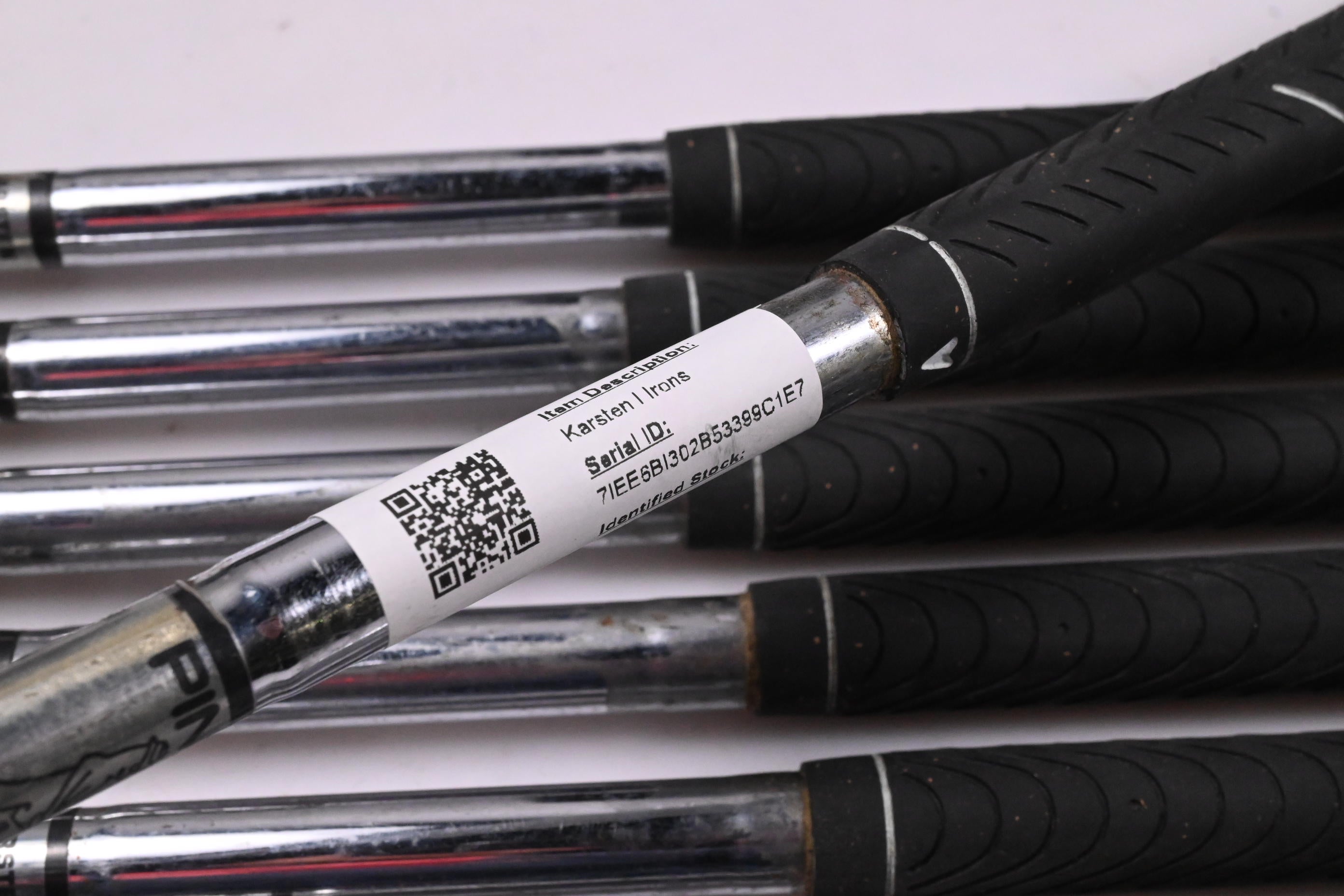 Ping Karsten I Irons / 3-PW+SW / Black Dot / Stiff Flex Ping Shafts