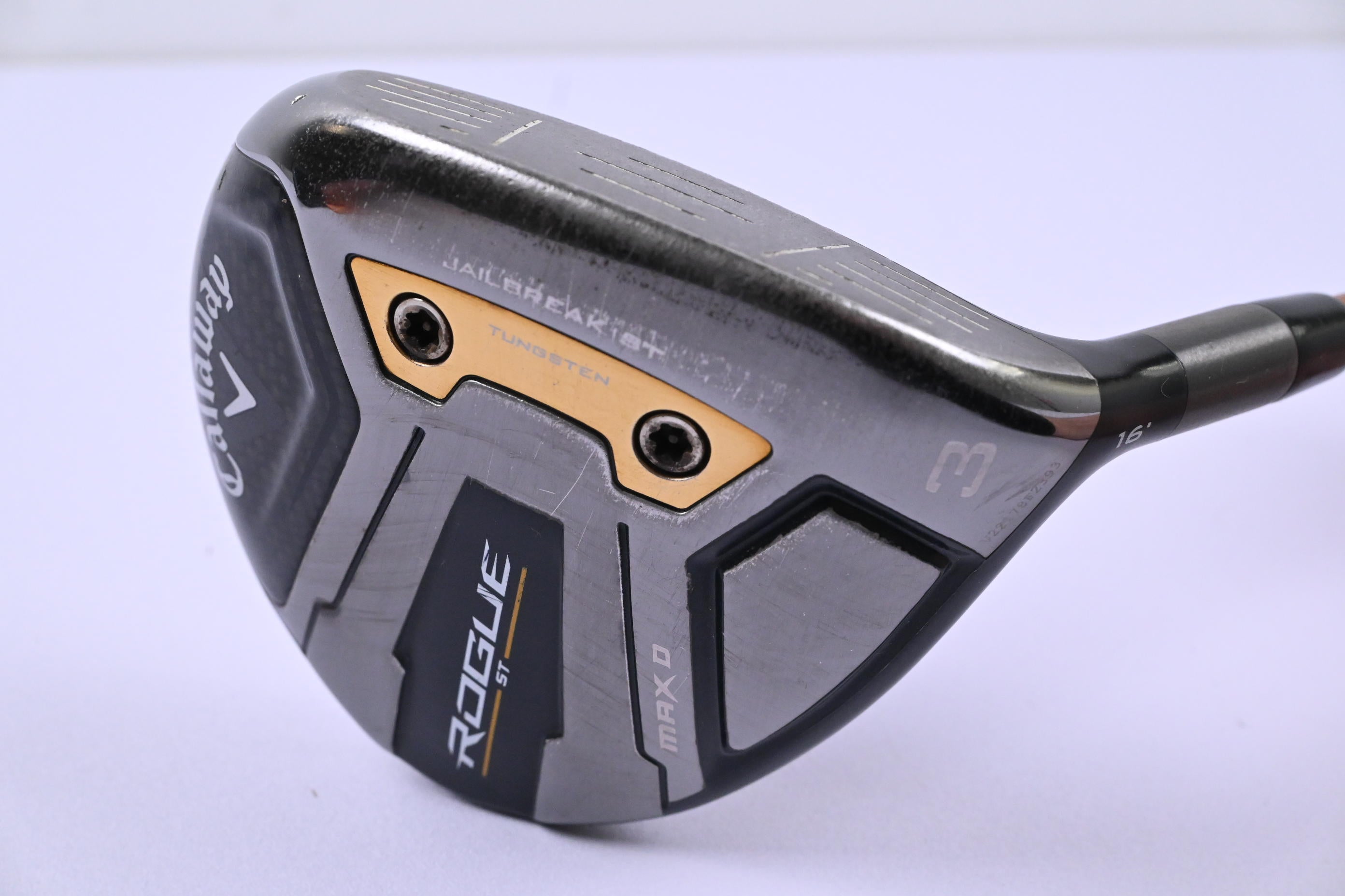 Callaway Rogue ST Max D #3 Wood / 16 Degree / Regular Flex Aldila NVS Orange 55