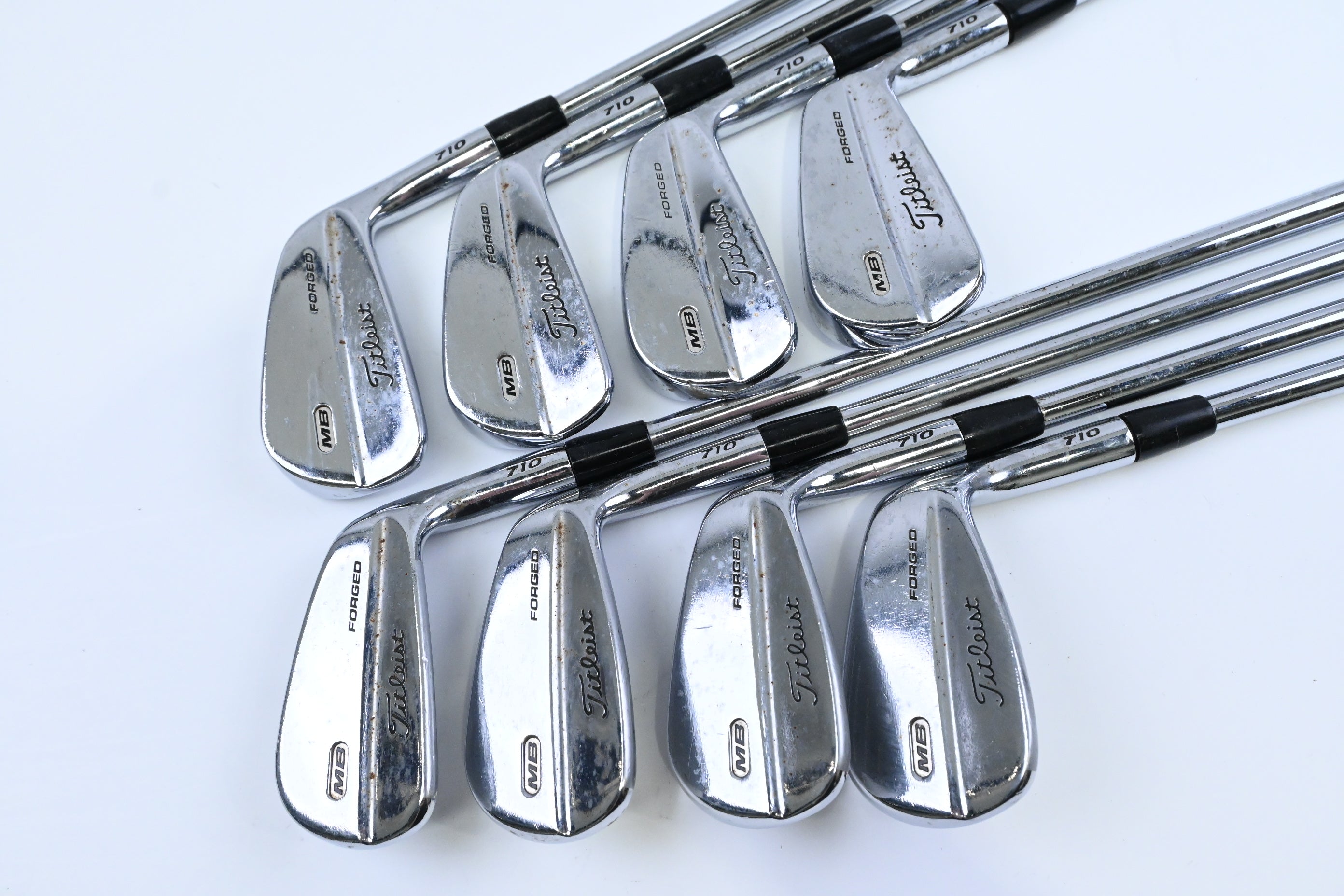 Titleist MB 710 Irons / 3-PW / Stiff Flex Project X Rifle Shafts