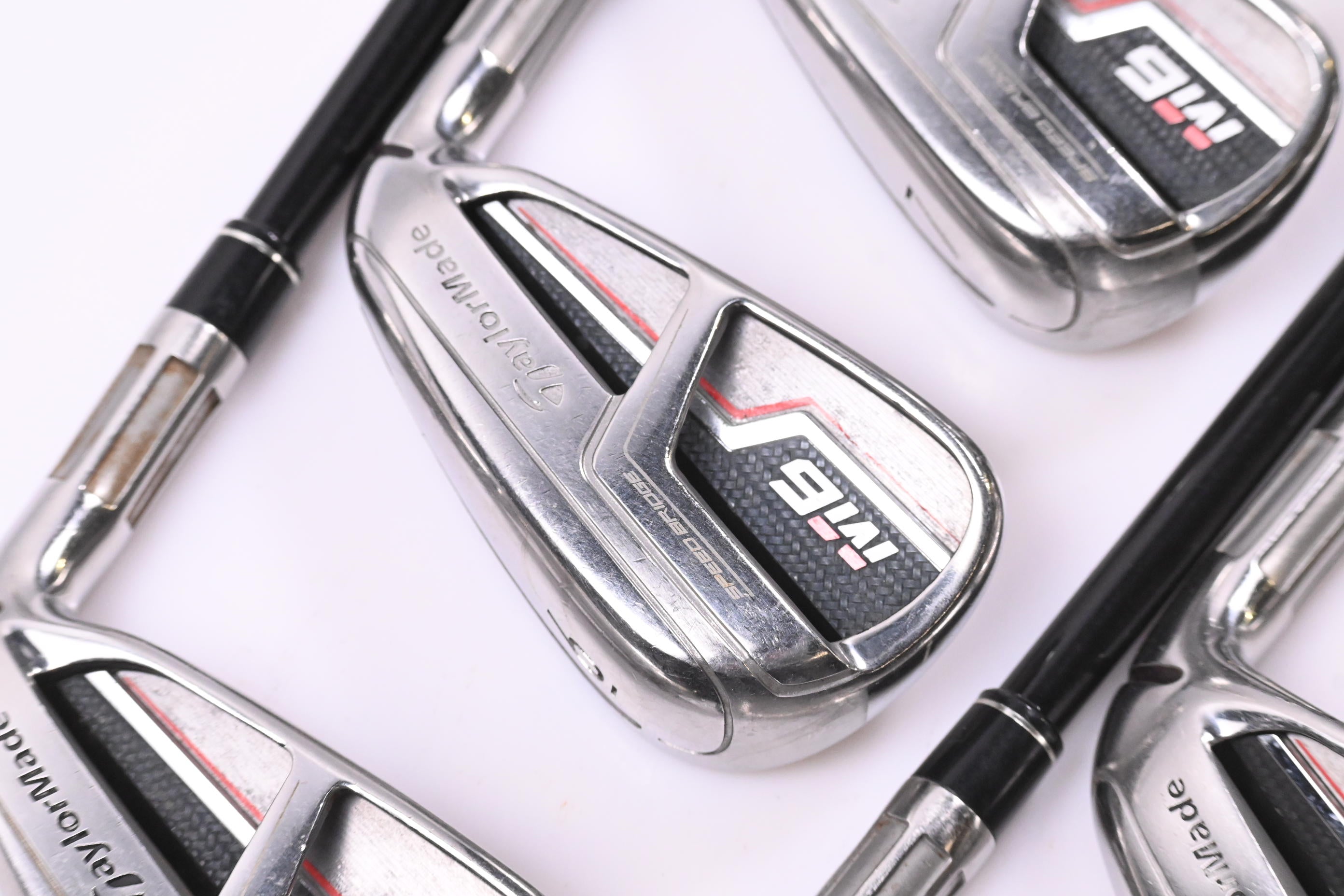 Taylormade M6 Irons / 5-PW+GW+SW / Regular Flex Fujikura Atmos Orange 6
