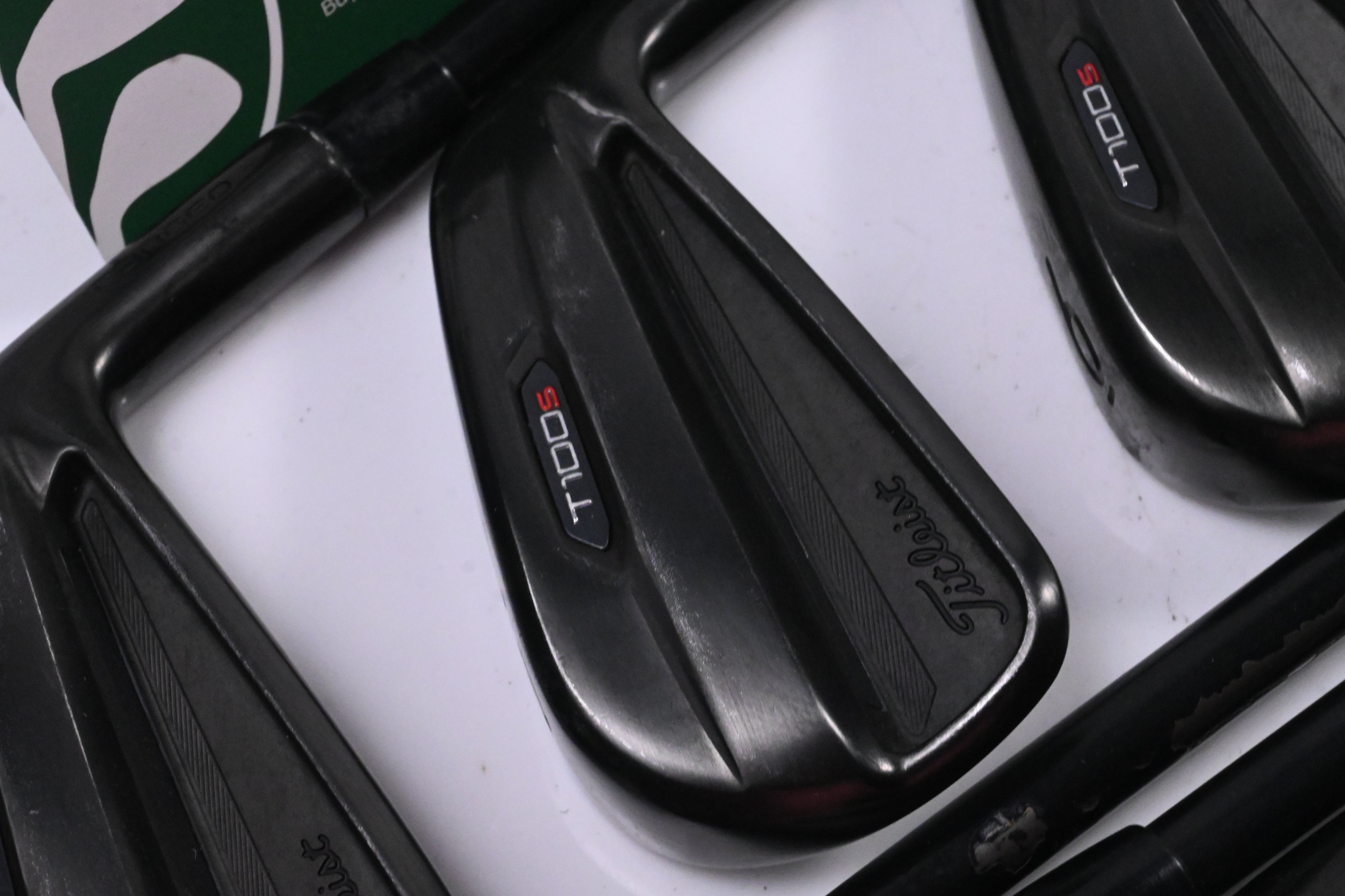 Titleist T100.S Ltd Edition Black Irons / 4-PW / Stiff Flex Project X LZ Shafts