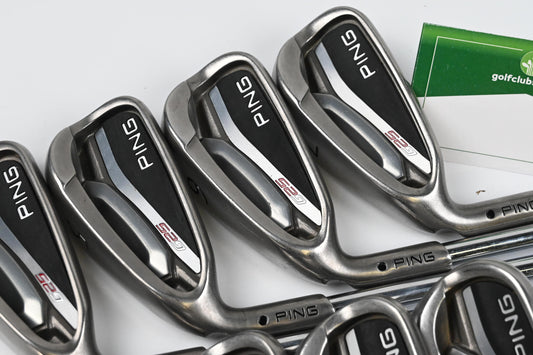 Left Hand Ping G25 Irons / 4-PW+SW / Black Dot / Regular Flex Ping CFS Shafts