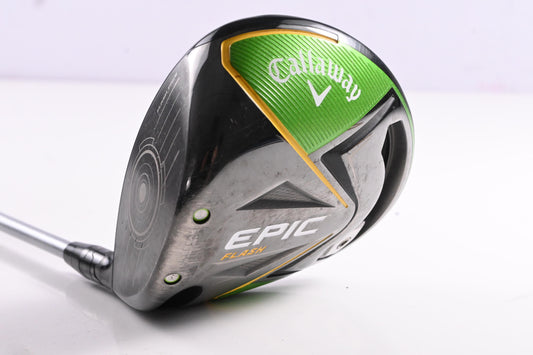Left Hand Callaway Epic Flash Driver / 12 Degree / Senior Flex EvenFlow Green 45