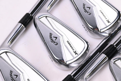 Callaway X Forged 2025 Irons / 4-PW / Stiff Flex AMT Black S300 Shafts