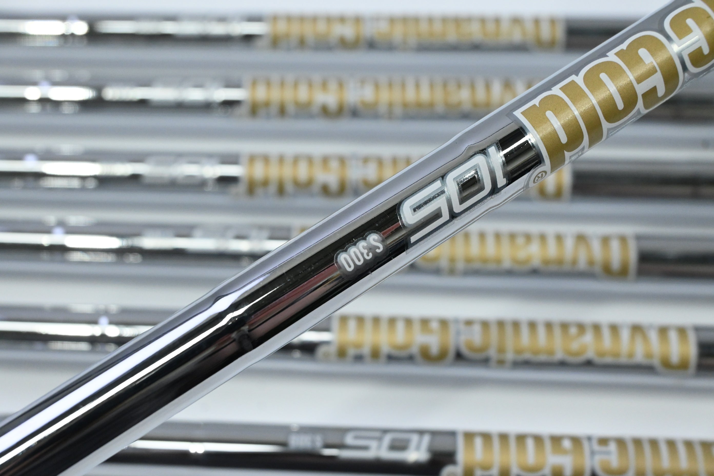 Mizuno JPX 921 Hot Metal Irons / 5-PW+GW / Stiff Flex Dynamic Gold 105 S300