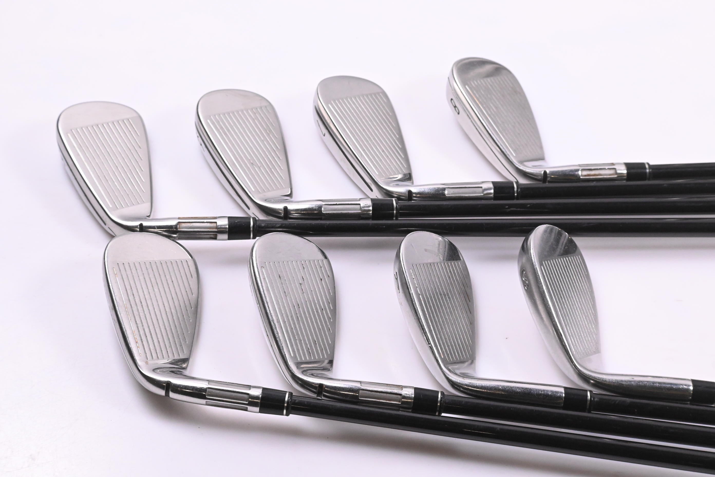 Taylormade M6 Irons / 5-PW+GW+SW / Regular Flex Fujikura Atmos Orange 6