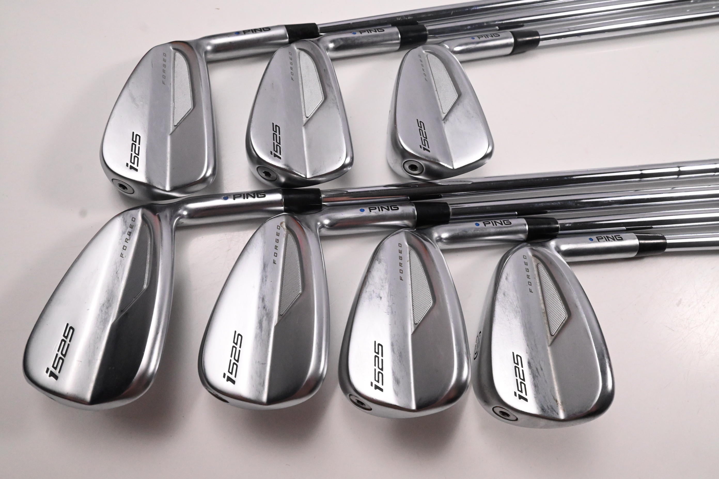 Ping i525 Irons / 5-PW+UW / Blue Dot / Stiff Flex Dynamic Gold 105 S300 Shafts