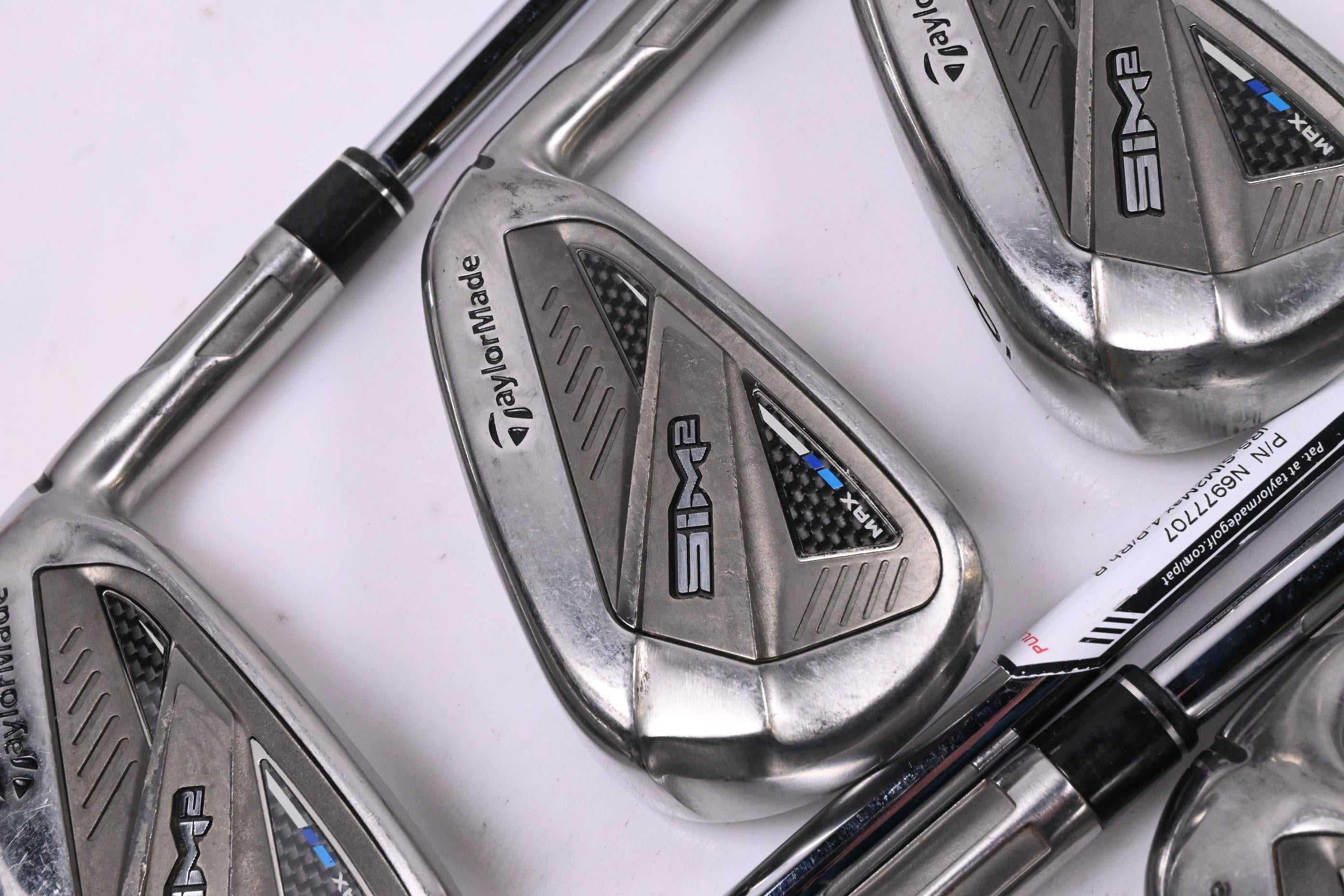 Taylormade SIM2 Max Irons / 4-PW / Regular Flex KBS MAX MT 85 Shafts
