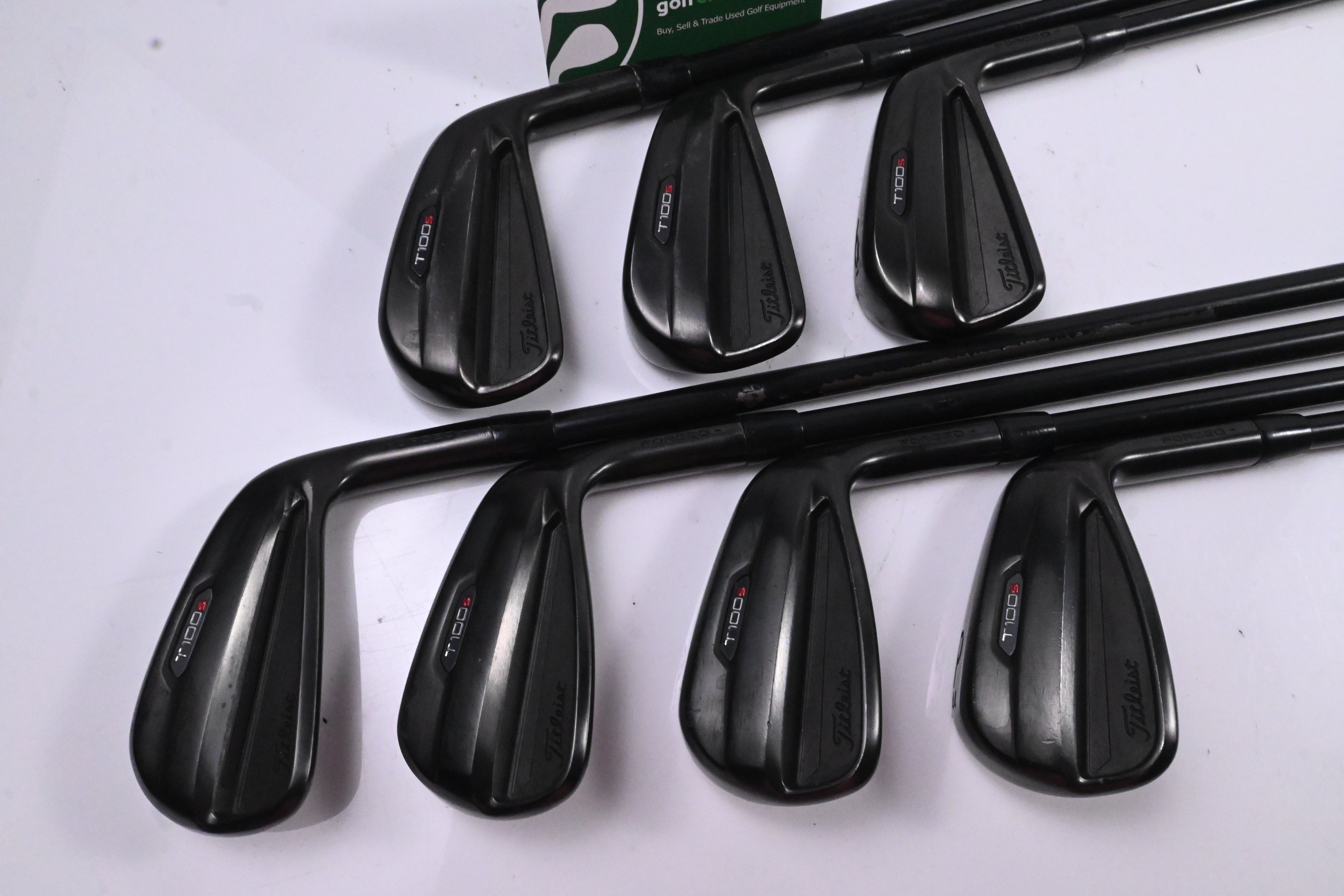 Titleist T100.S Ltd Edition Black Irons / 4-PW / Stiff Flex Project X LZ Shafts