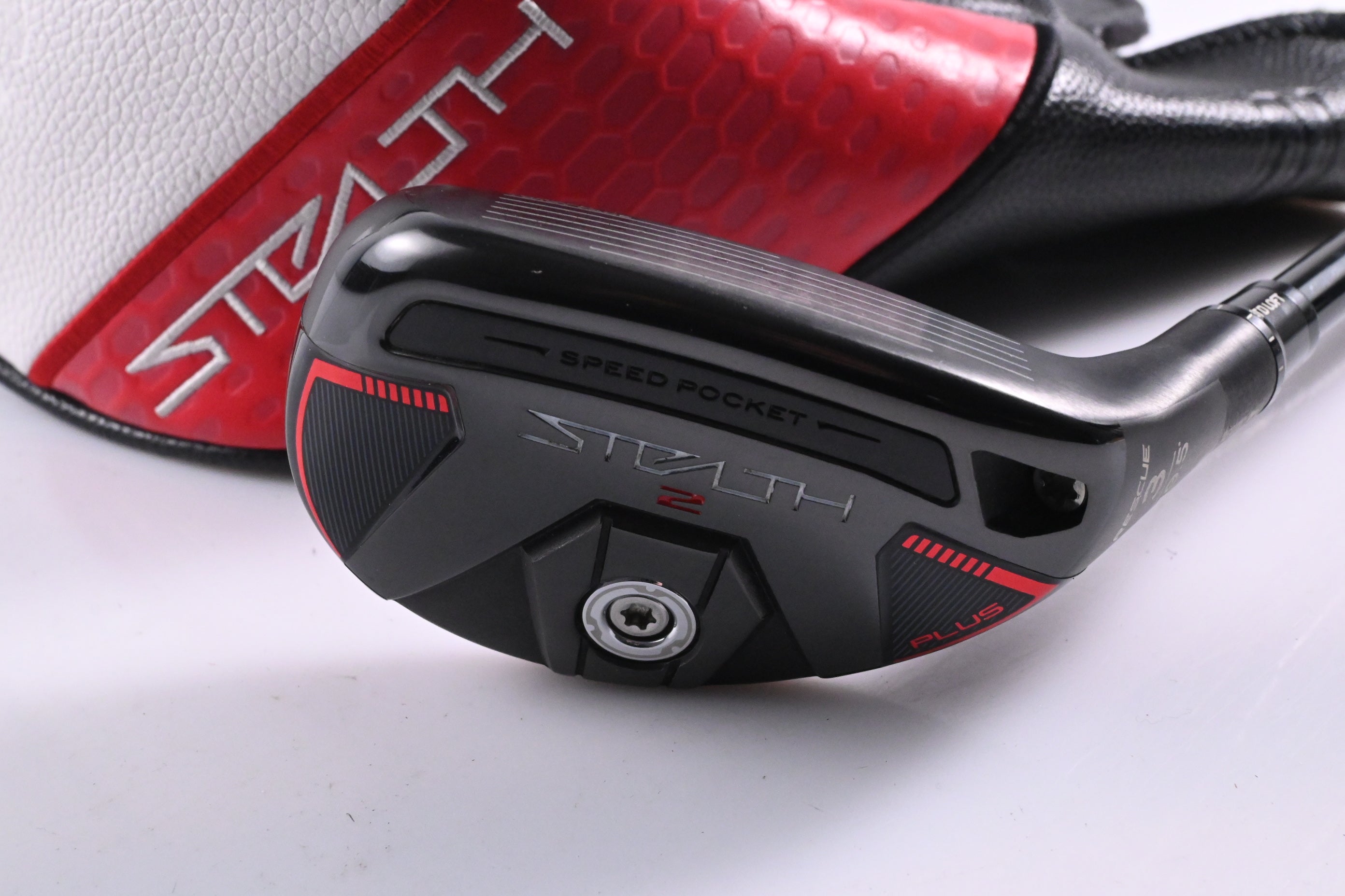 Taylormade Stealth 2 Plus #3 Hybrid / 19.5 Degree / Stiff Flex Kai'li Red 85 Shaft