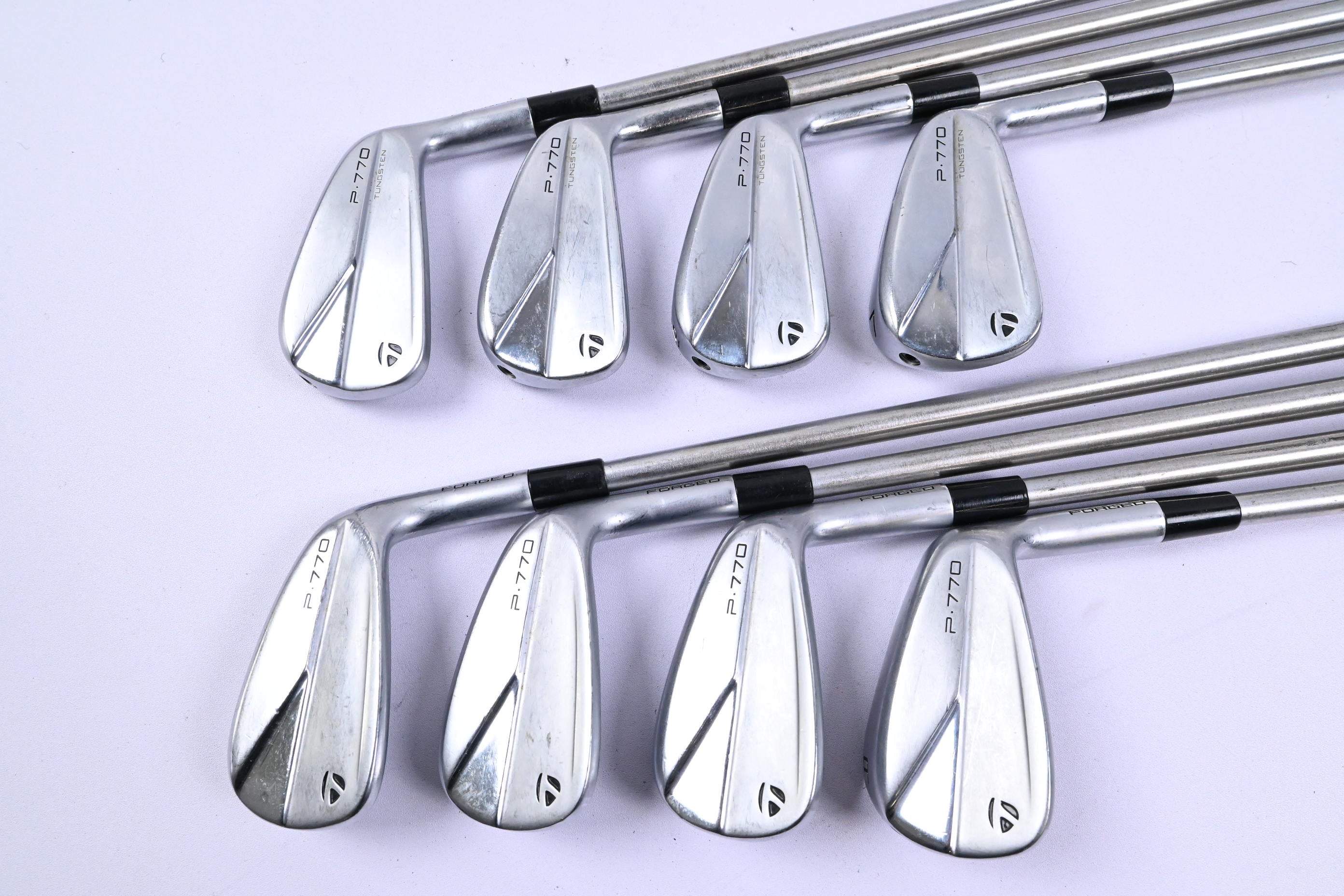 Taylormade P770 2021 Irons / 4-PW+GW / X-Flex KBS C-Taper 130 Shafts