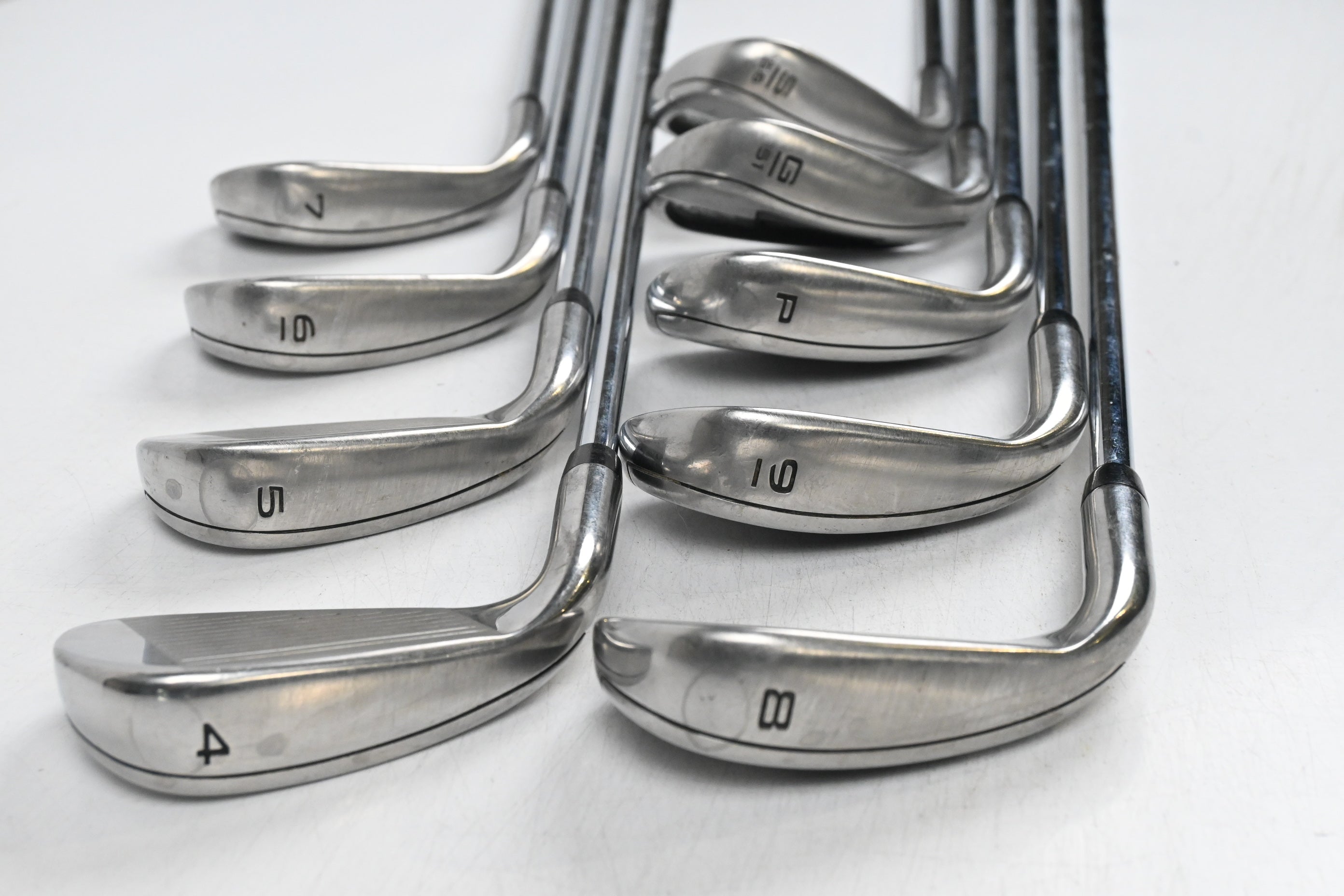 Callaway Rogue ST Max OS Irons / 4-PW+GW+SW / Regular Flex Elevate MPH Shafts