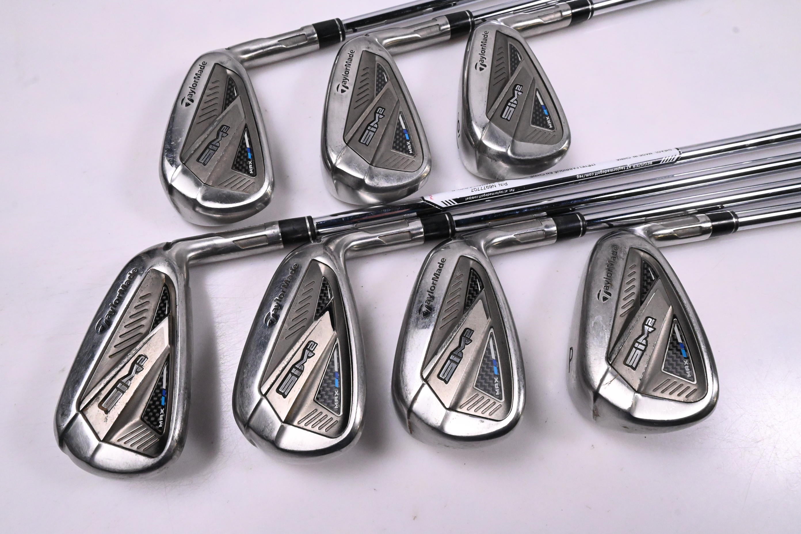 Taylormade SIM2 Max Irons / 4-PW / Regular Flex KBS MAX MT 85 Shafts