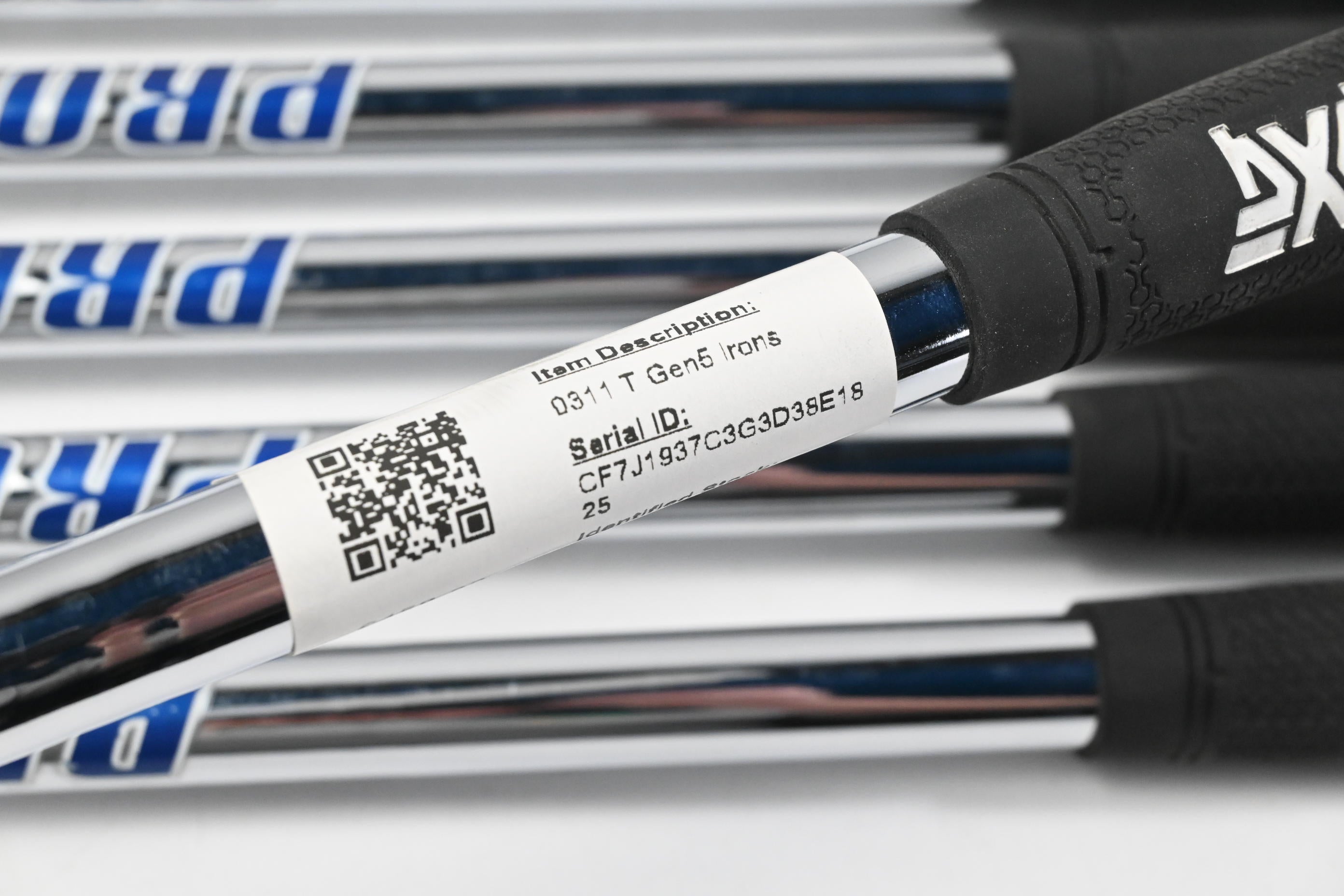 PXG 0311 T Gen5 Irons / 5-PW / X-Flex Project X LZ 125 Shafts