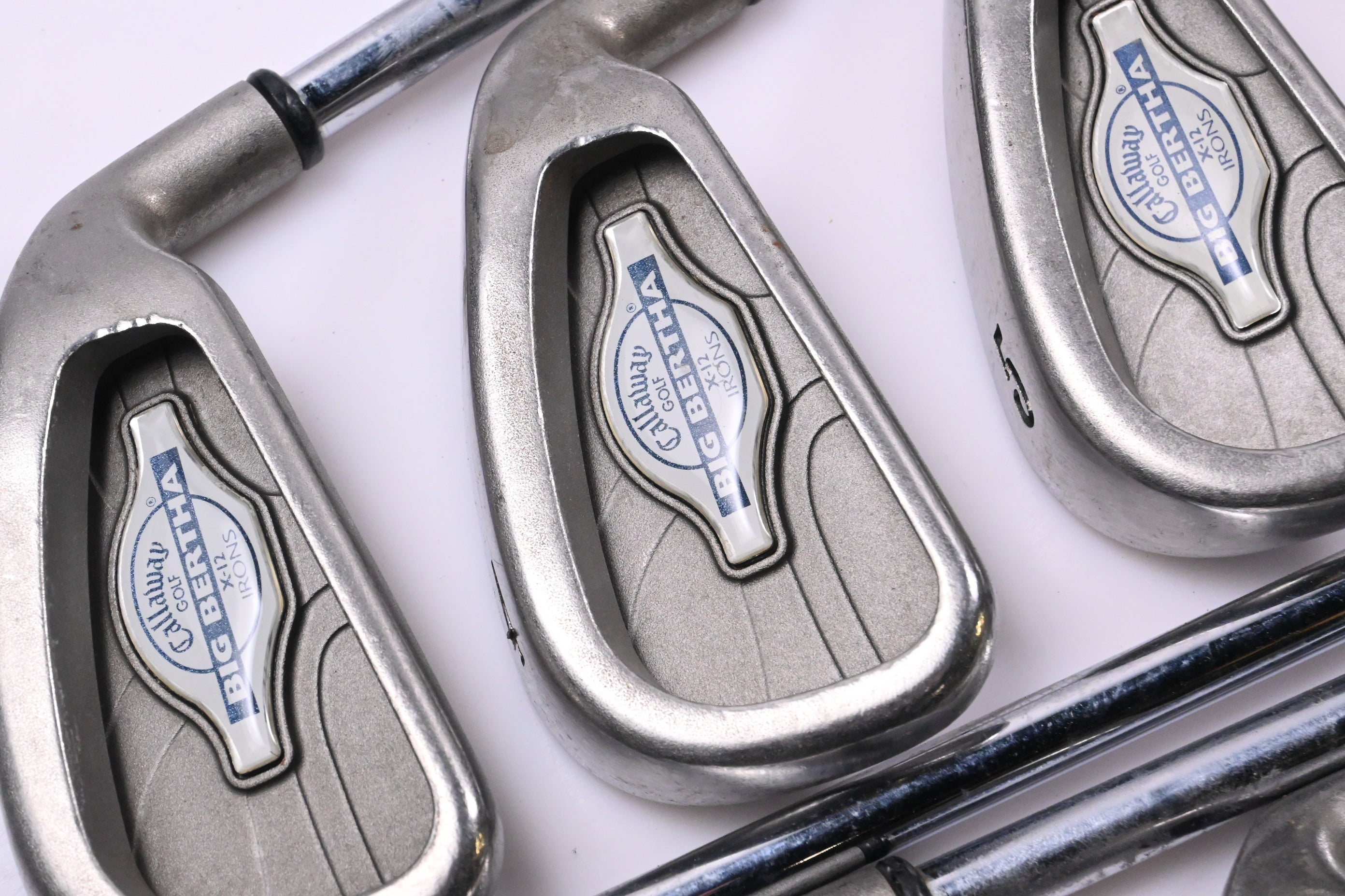 Callaway X-12 Irons / 3-PW+SW / Uniflex Callaway Memphis '98 SHafts