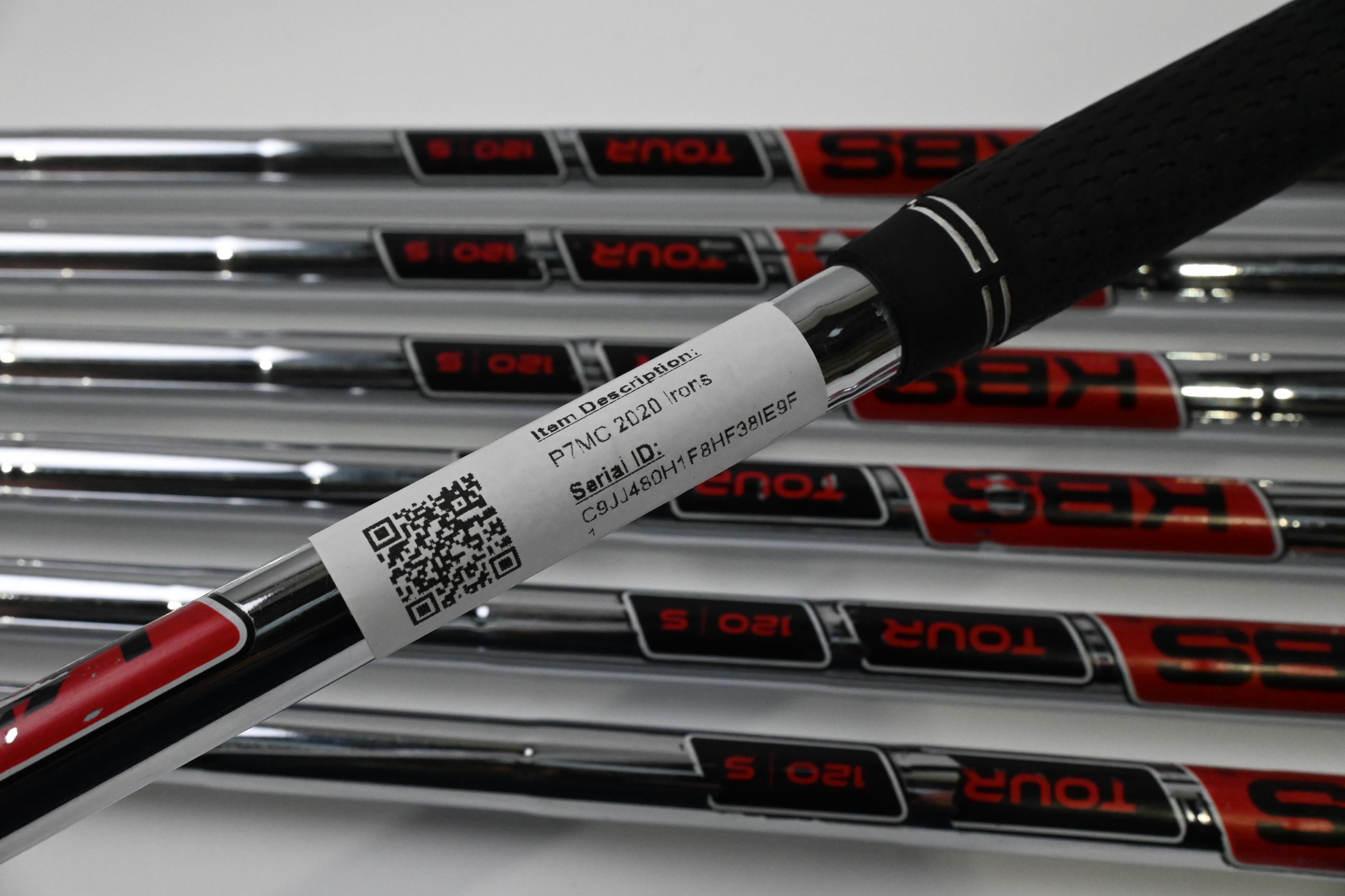 Taylormade P7MC 2020 Irons / 4-PW / Stiff Flex KBS Tour 120 Shafts