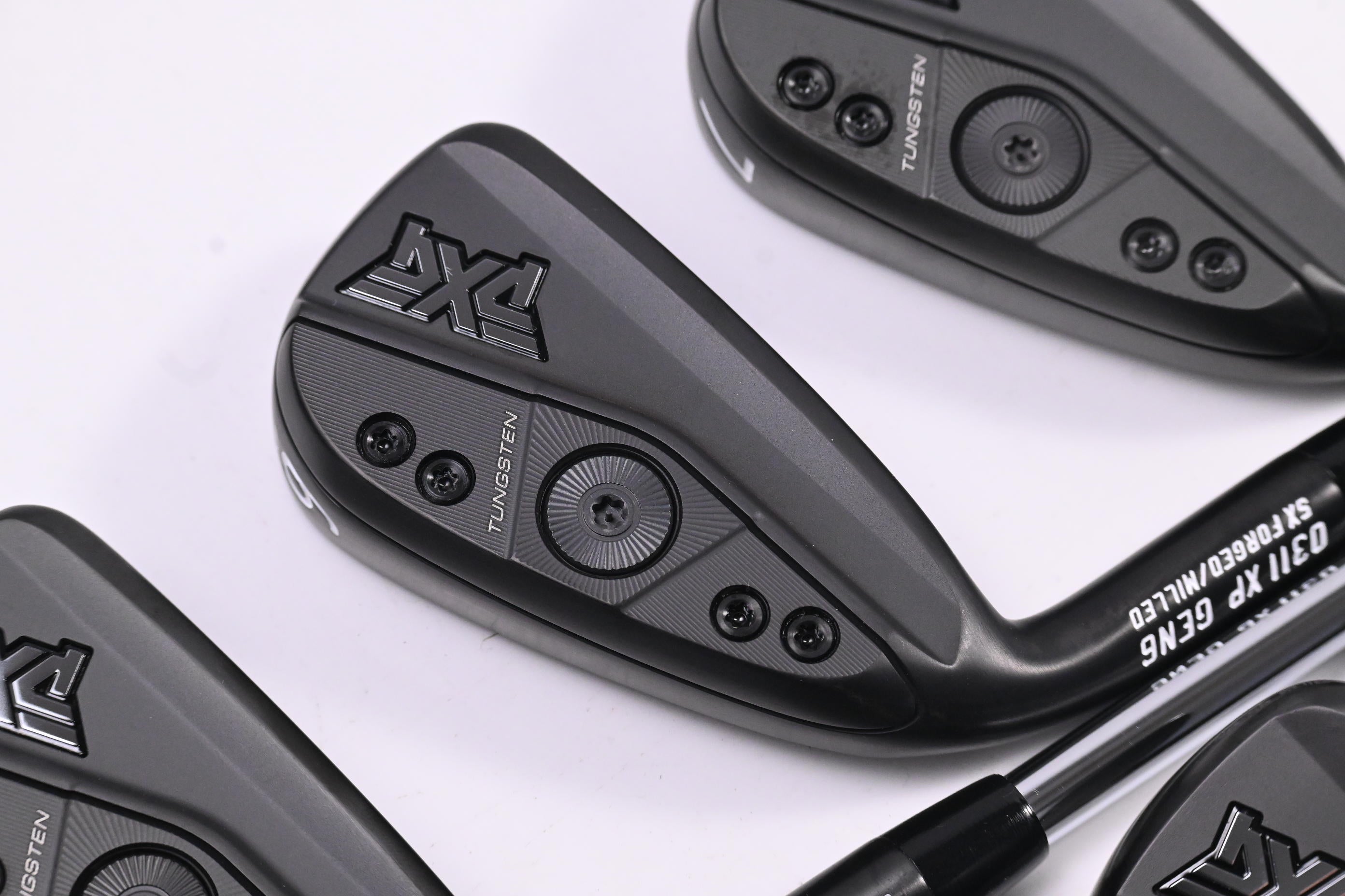 Left Hand PXG 0311 XP GEN6 Irons / 5-PW / Stiff Flex Elevate MPH 95 Shafts