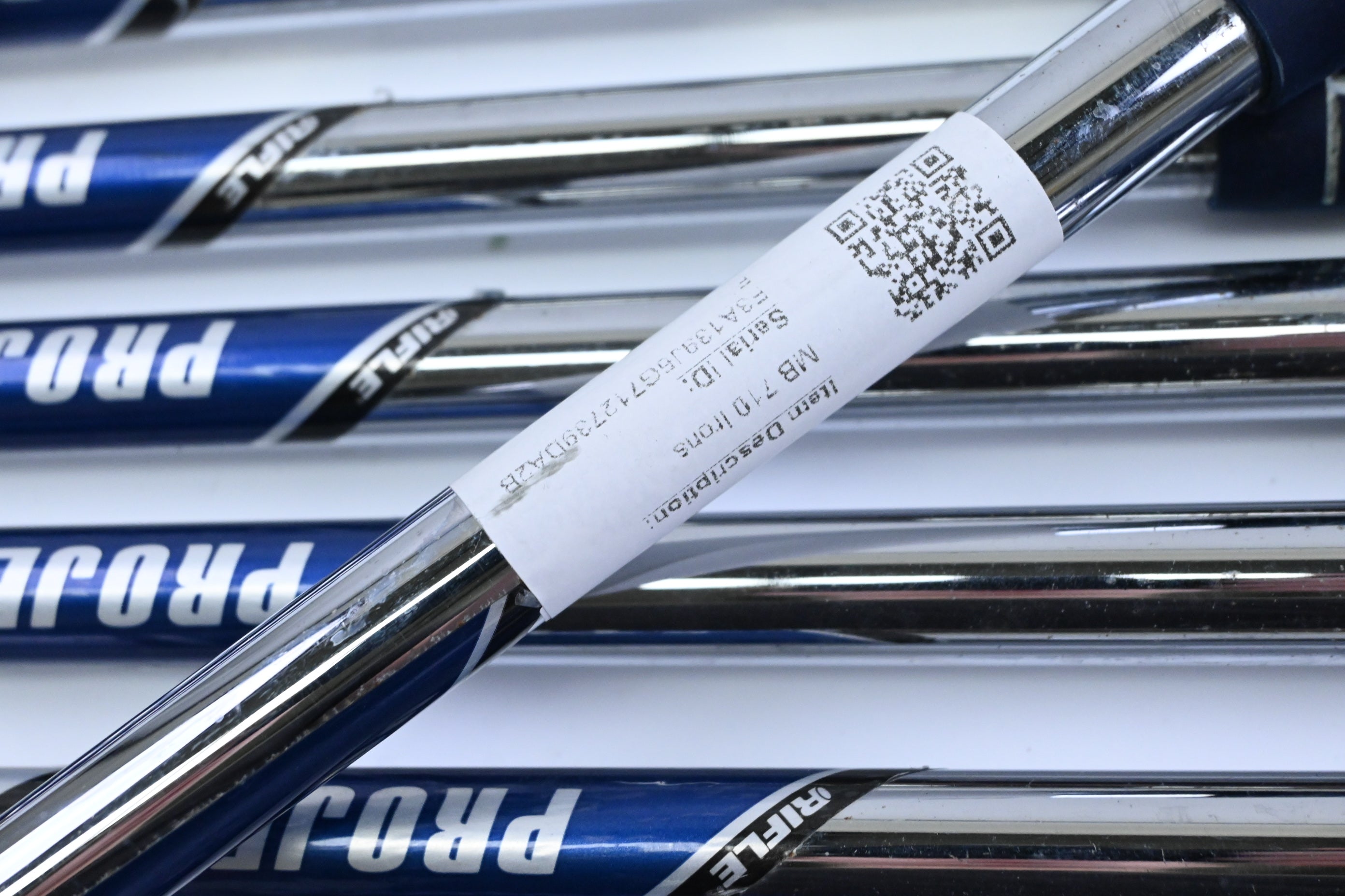 Titleist MB 710 Irons / 3-PW / Stiff Flex Project X Rifle Shafts