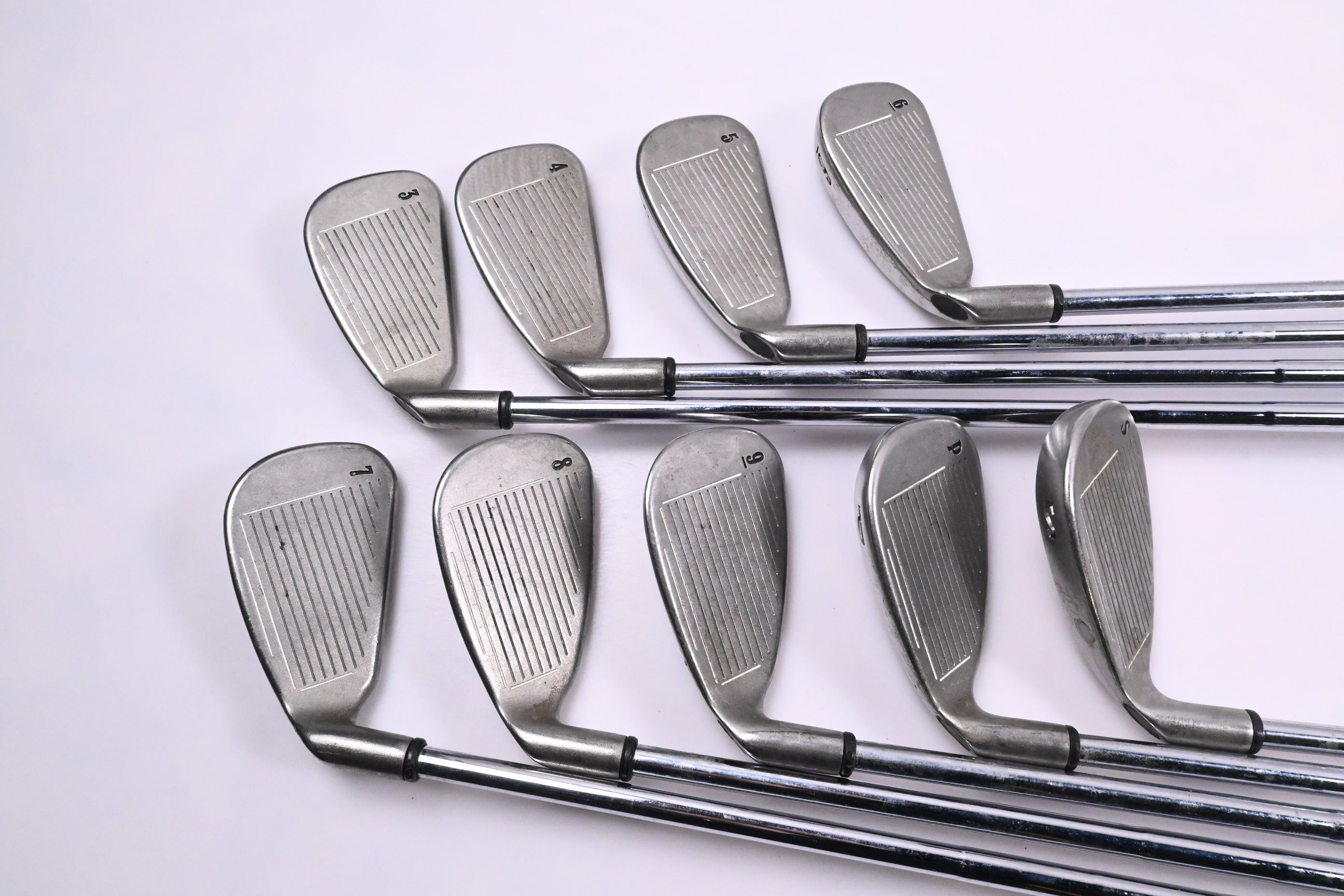 Callaway X-12 Irons / 3-PW+SW / Uniflex Callaway Memphis '98 SHafts