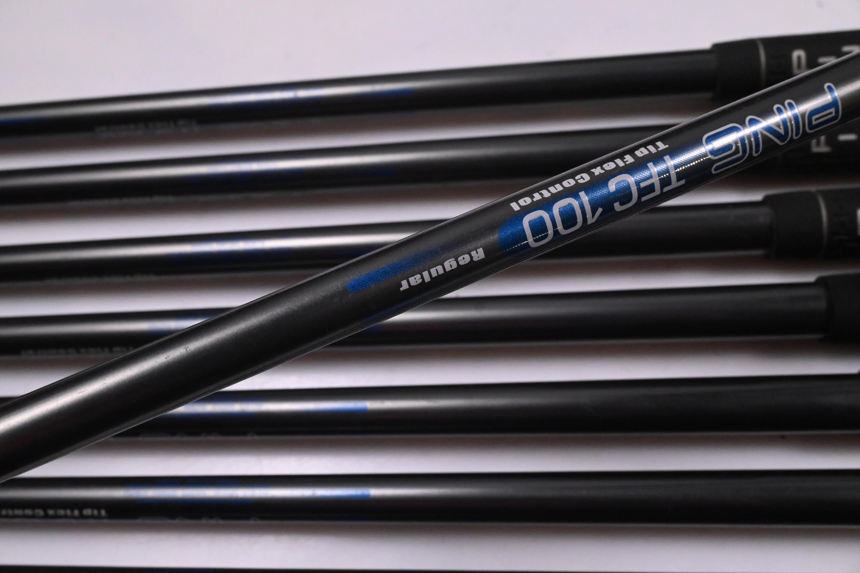 Ping G2 Irons / 3-PW+SW / Orange Dot / Regular Flex Ping TFC 100 Shafts