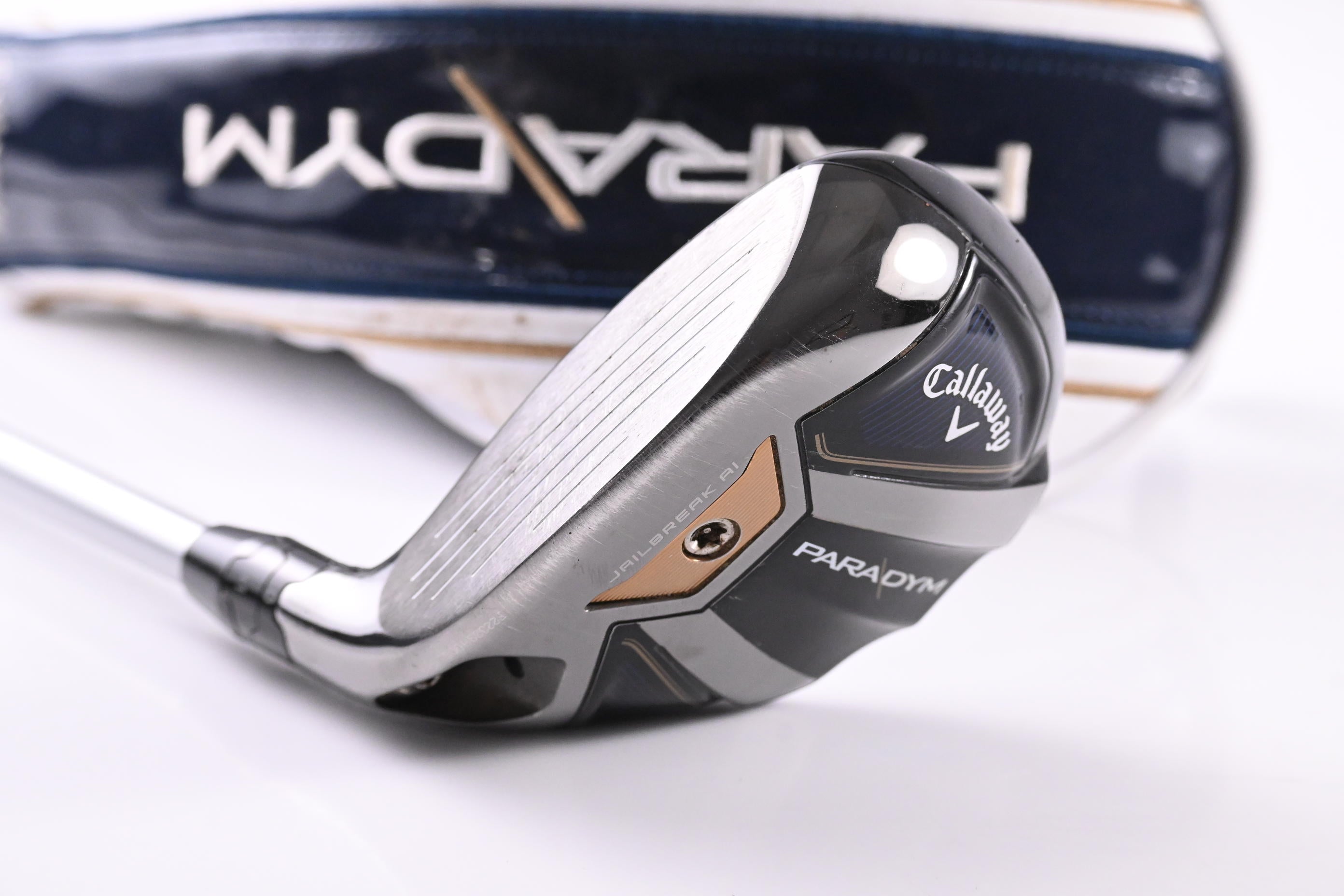 Left Hand Callaway Paradym #3 Hybrid / 18 Degree / Senior Flex Aldila Ascent PL