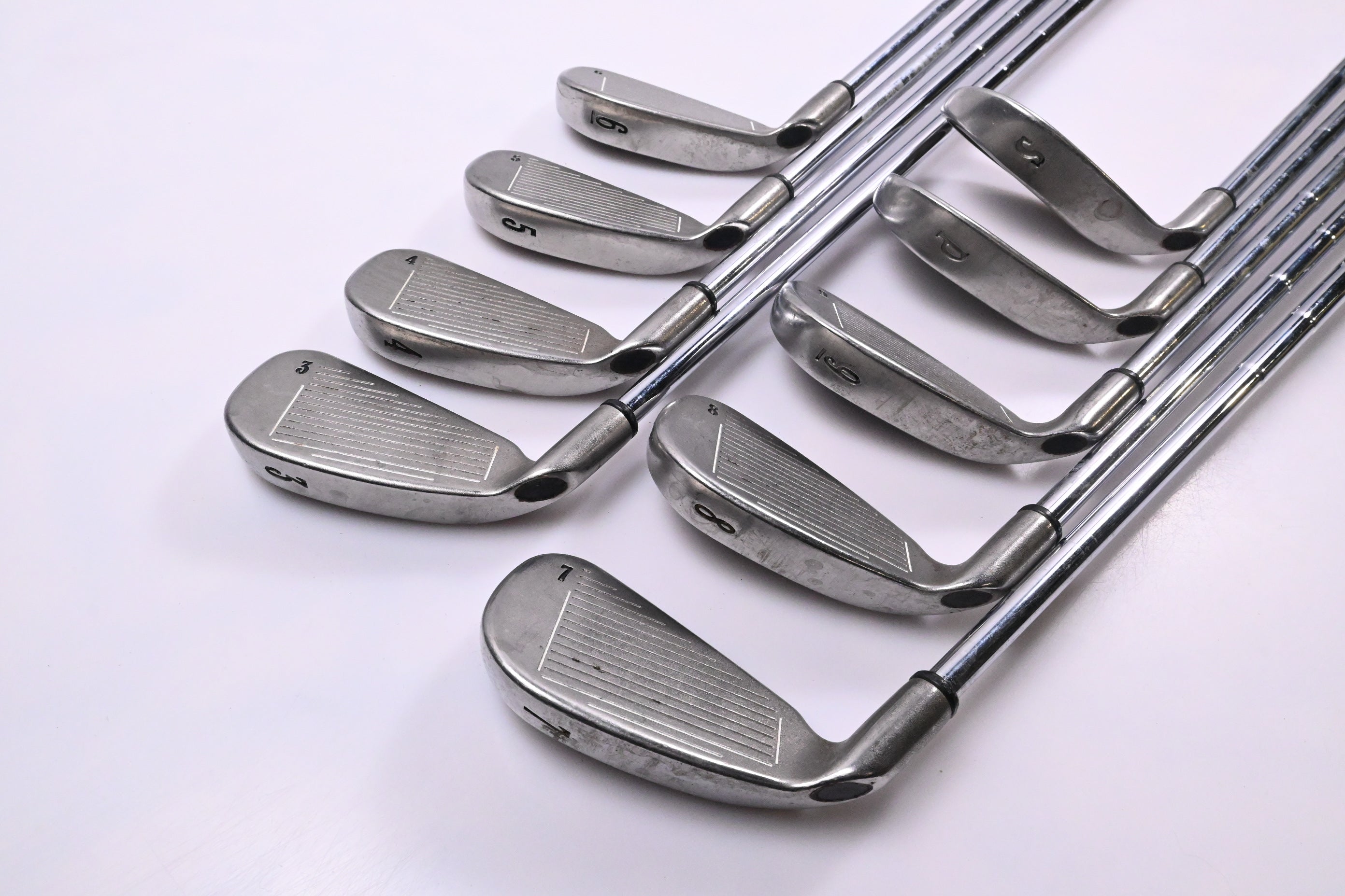 Callaway X-12 Irons / 3-PW+SW / Uniflex Callaway Memphis '98 SHafts