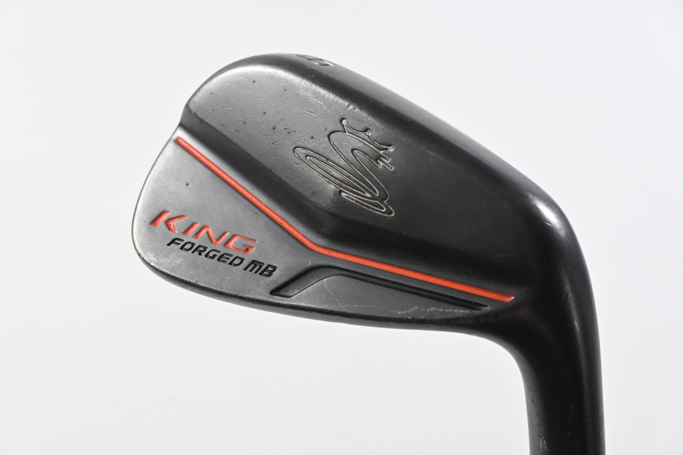 Cobra King Forged CB/MB 2019 Black #9 Iron / Stiff Flex KBS Tour C-Taper 120