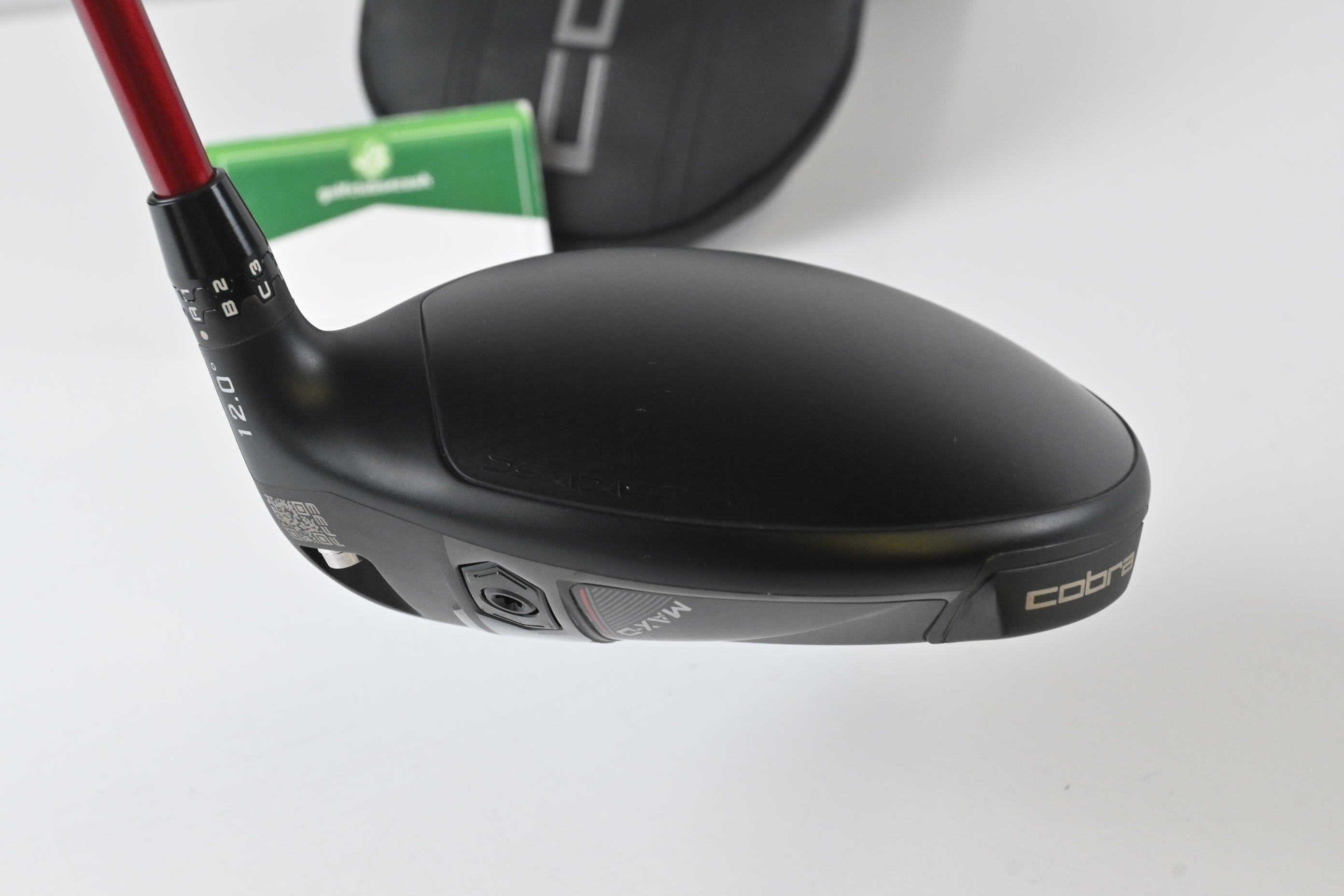 Cobra DS-Adapt MAX-D Driver / 12 Degree / Senior Flex Denali Red 50 Shaft