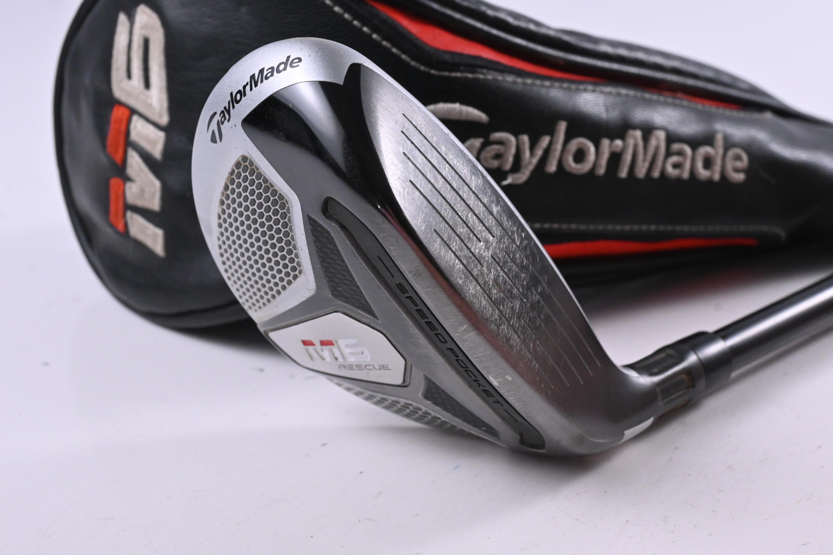 Taylormade M6 #3 Hybrid / 19 Degree / Regular Flex Fujikura Atmos Orange 6 Shaft