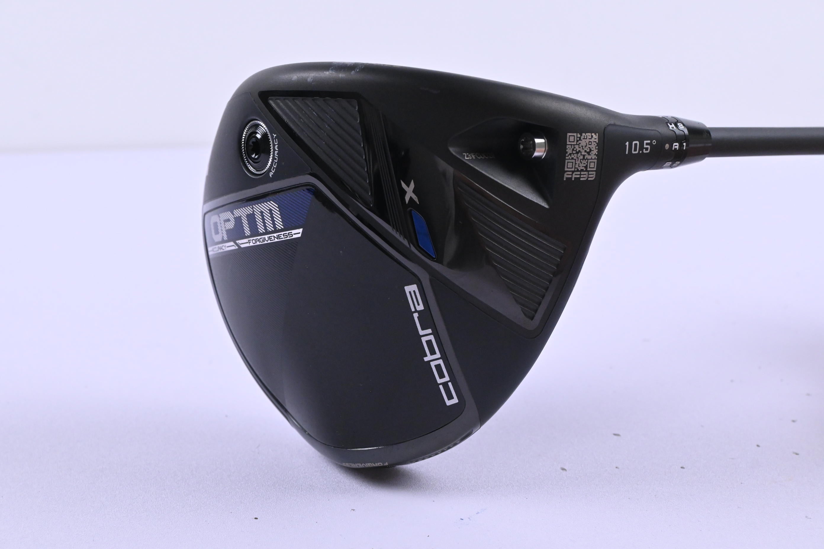 Cobra OPTM MAX-K Driver / 10.5 Degree / Stiff Flex Denali Frost Silver 60 Shaft