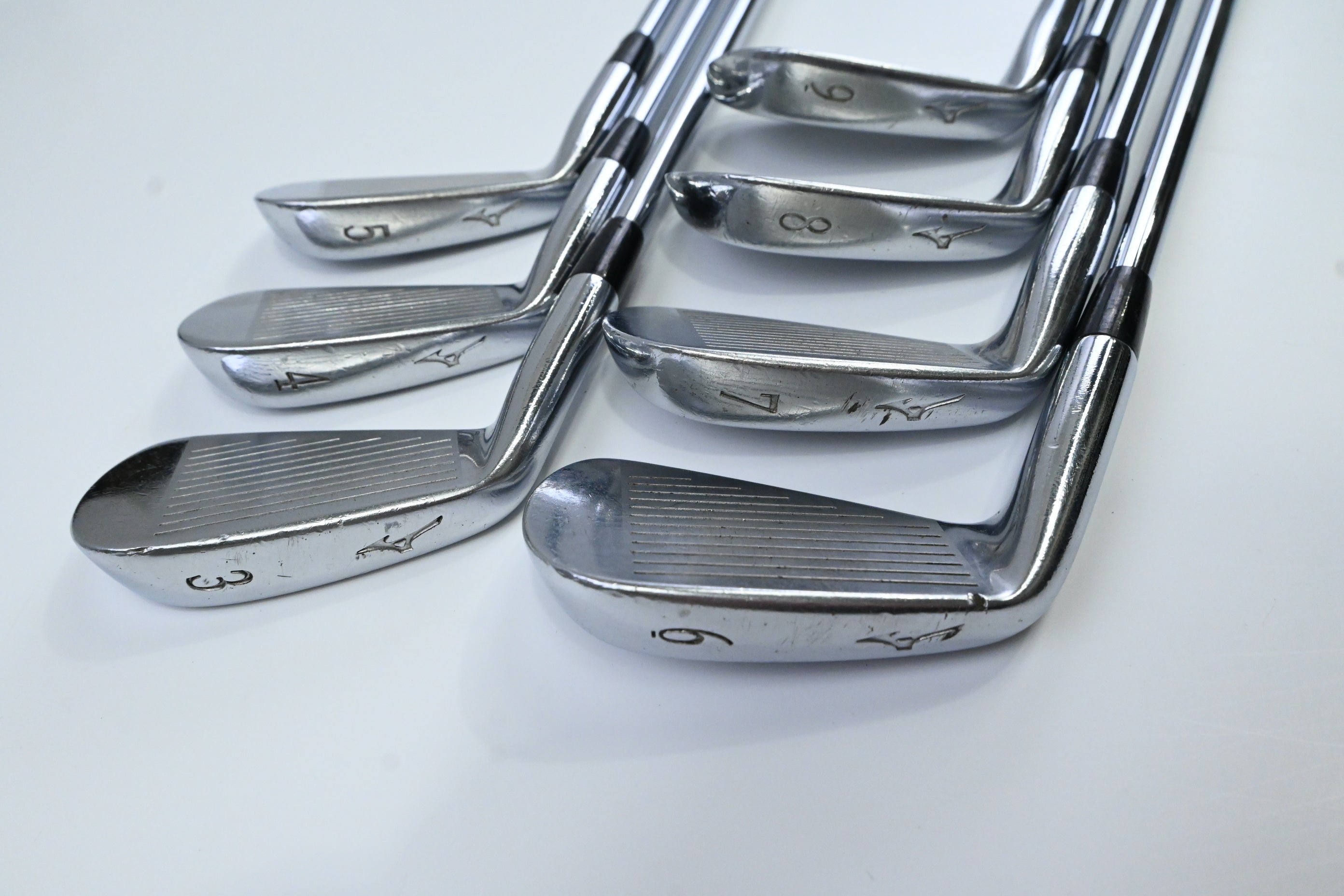 Mizuno MP-62 Irons / 3-9 / Stiff Flex Dynamic Gold S300 Shafts