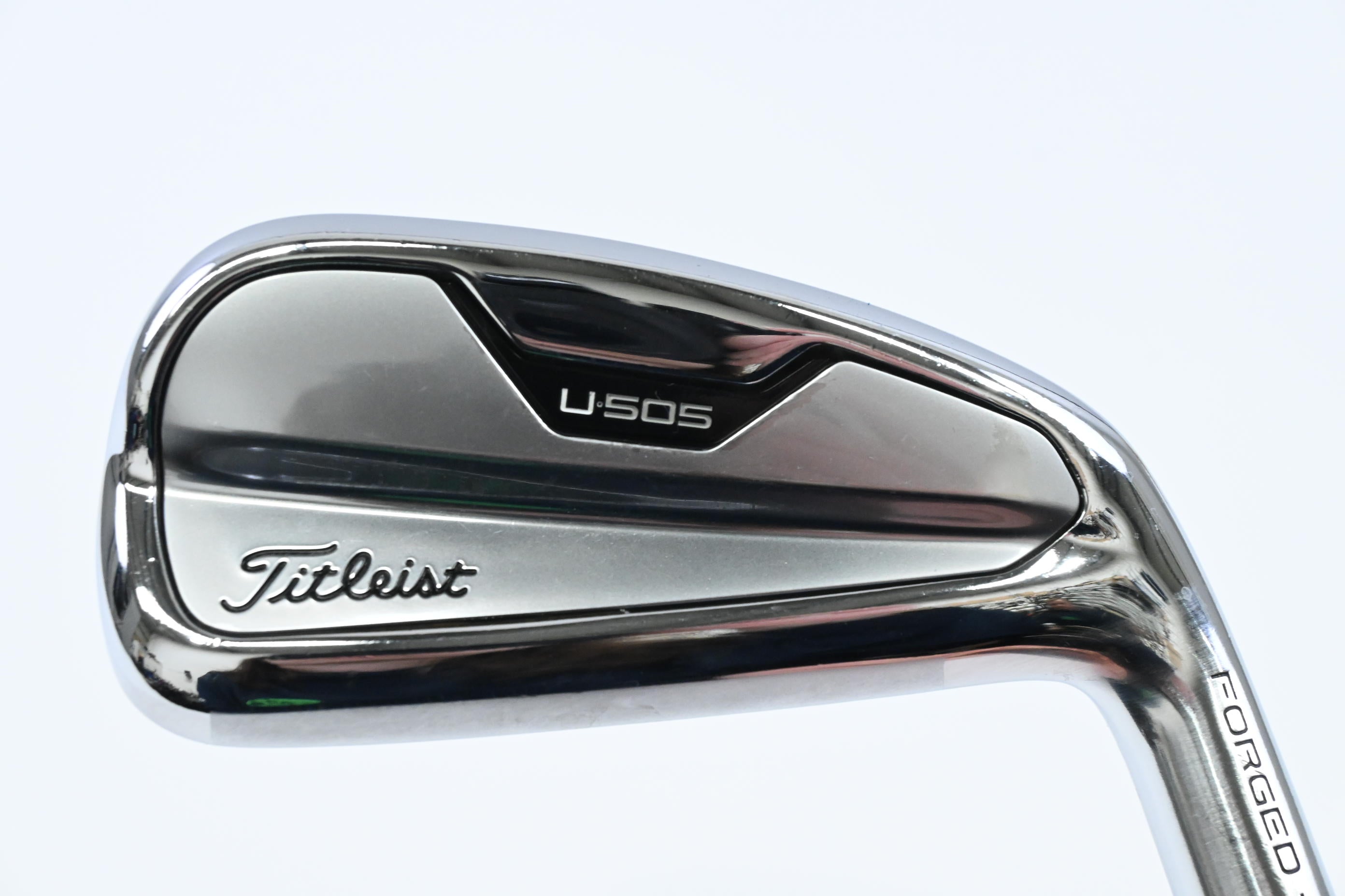 Titleist U505 #4 Iron / 22 Degree / Regular Flex HZRDUS Smoke Black RDX 80 Shaft