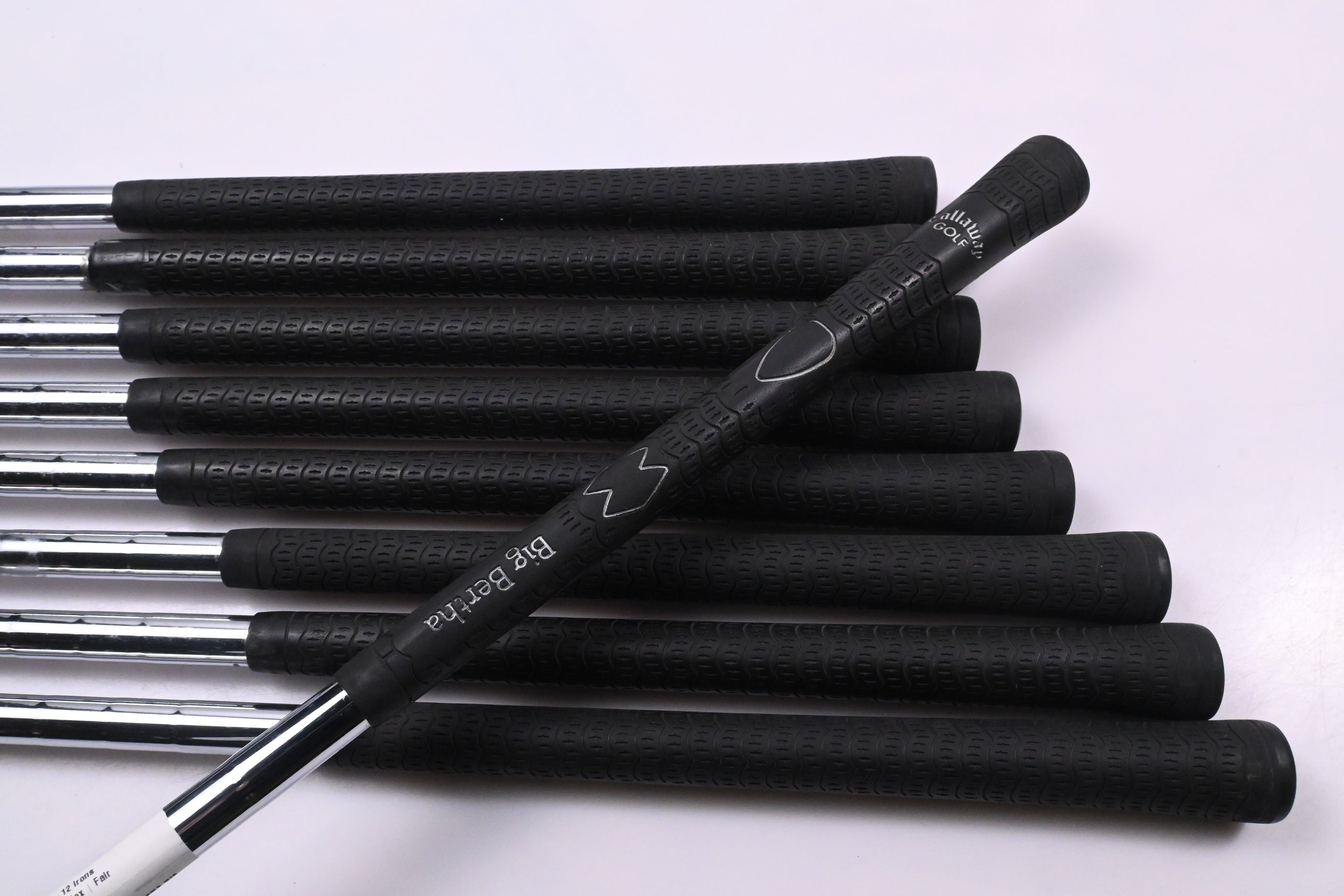 Callaway X-12 Irons / 3-PW+SW / Uniflex Callaway Memphis '98 SHafts